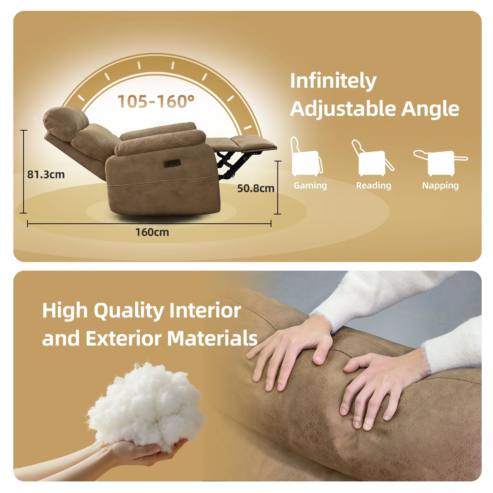 Electric Zero Gravity Recliner Chair