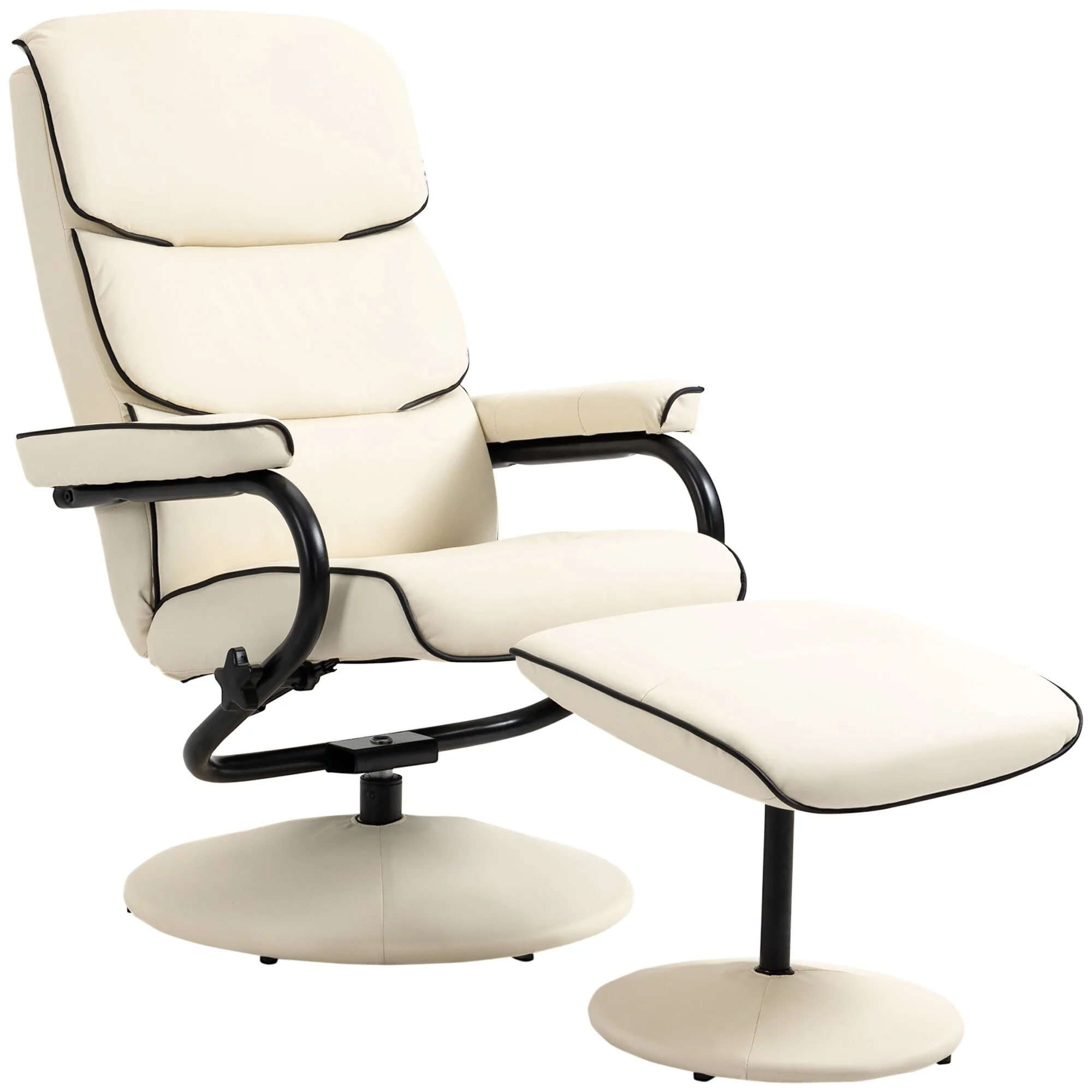 Recliner Chair with Ottoman