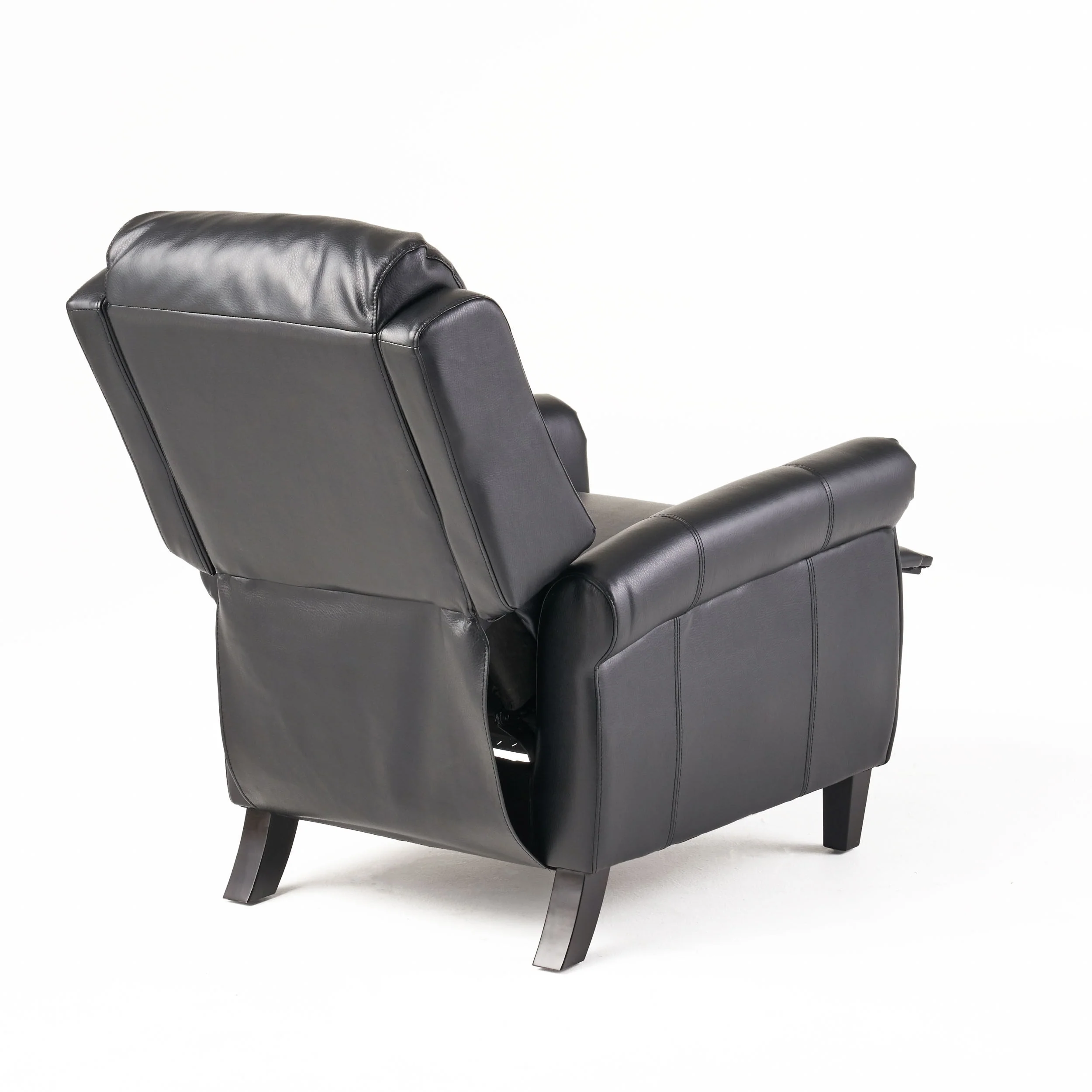 Haddan PU Leather Recliner Club Chair by Christopher Knight Home