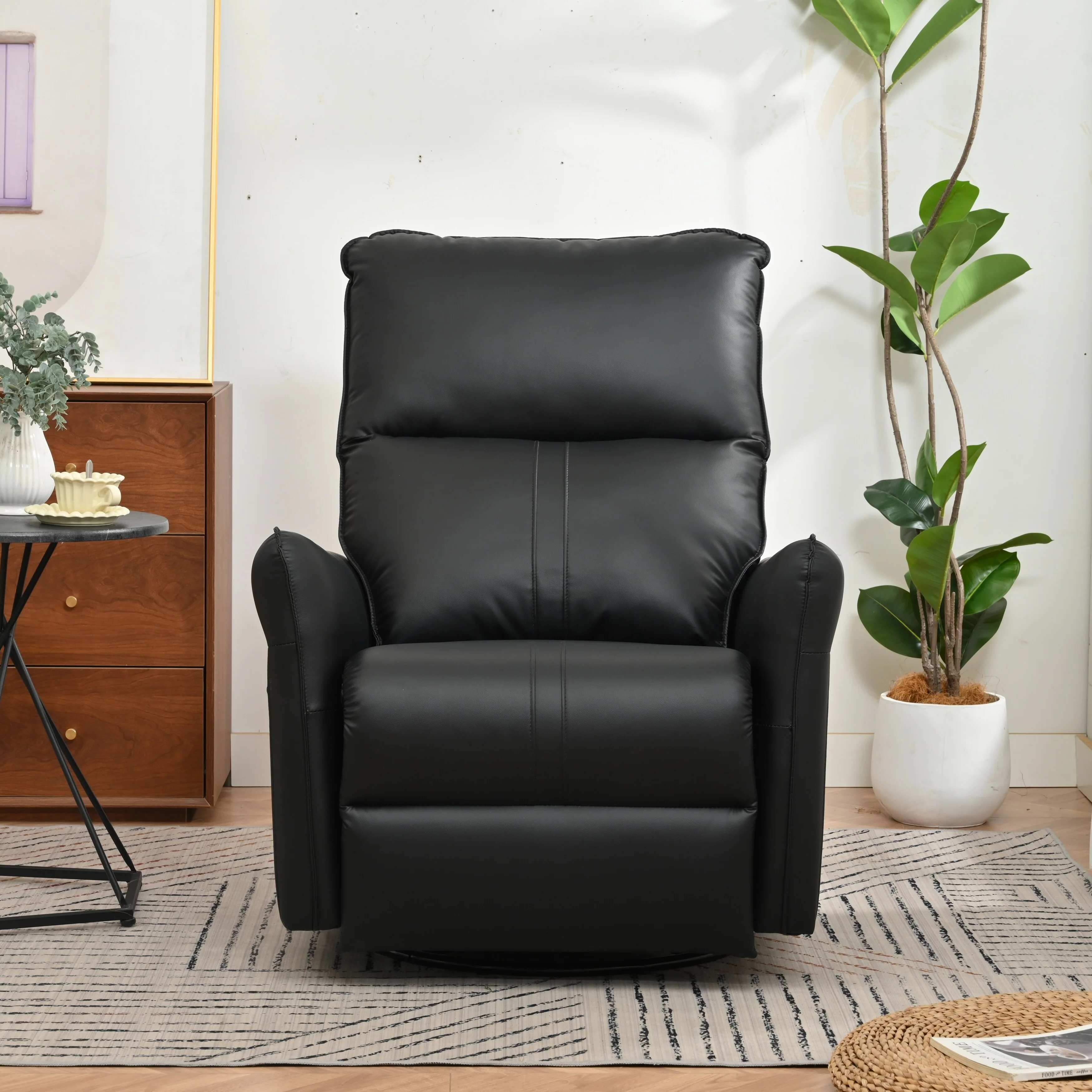 360�� Swivel Rocker Recliner Chair