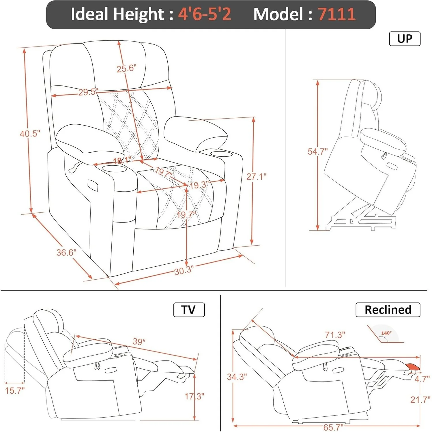 MCombo Lift Recliner Chair