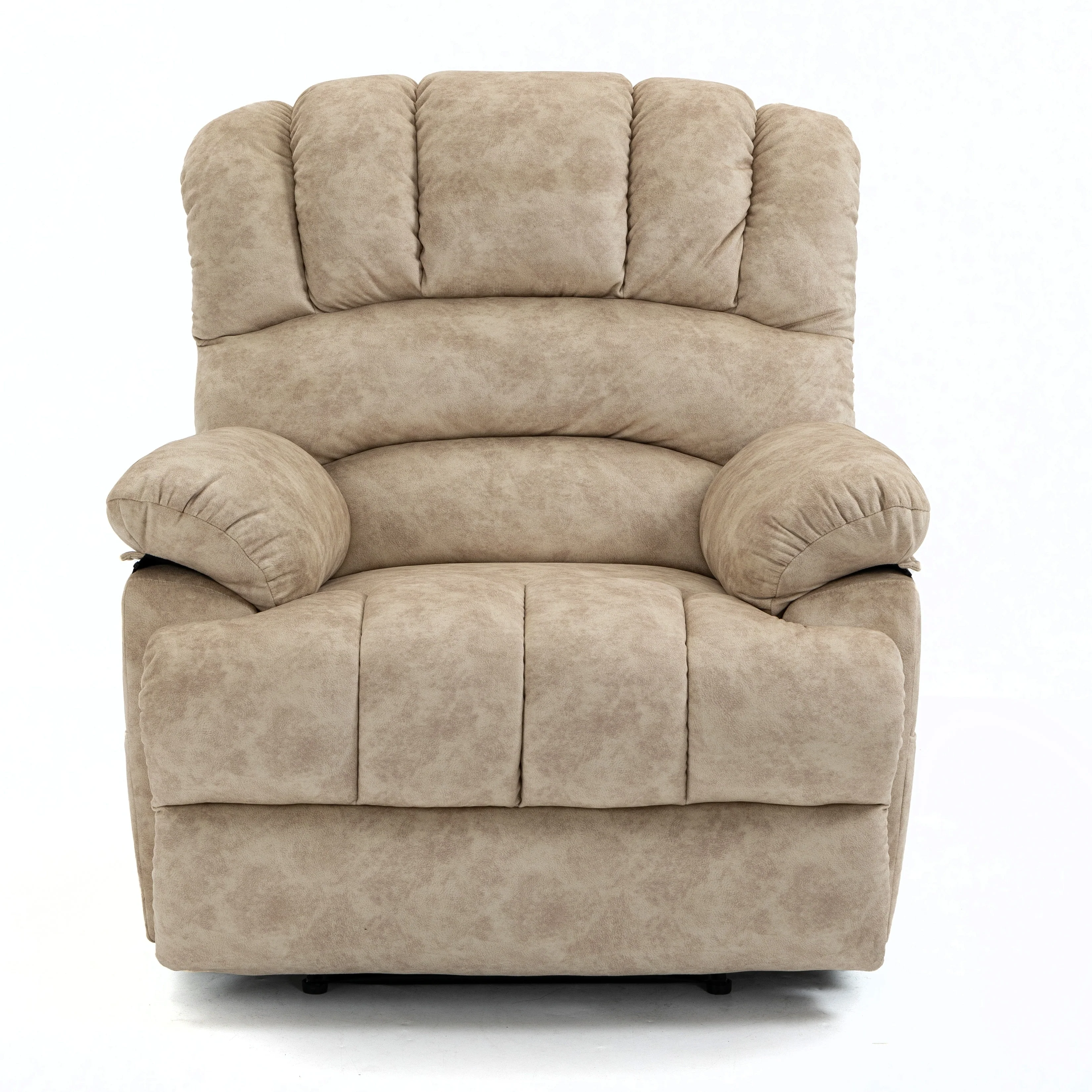 Large Manual Upholstered Recliner Chair