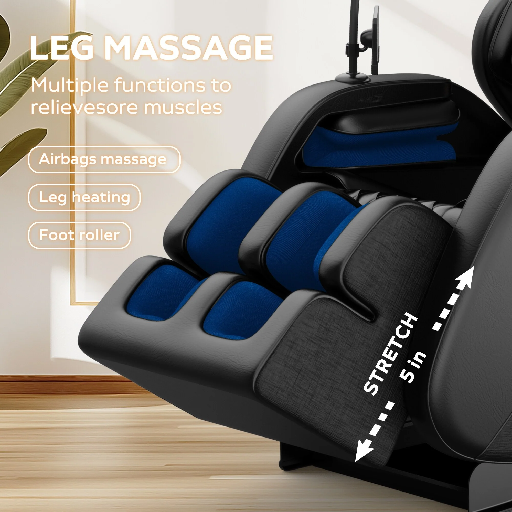 Massage Chair Recliner with Zero Gravity