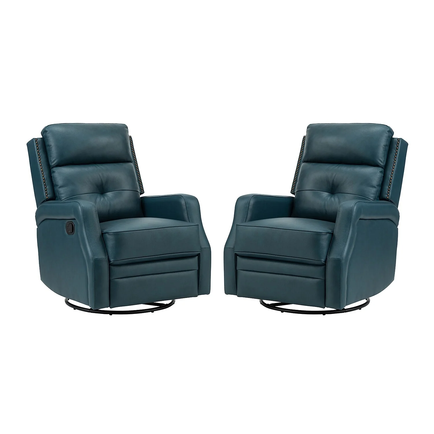 Beatriz Living Room Recliner Set Of 2 with Metal Base