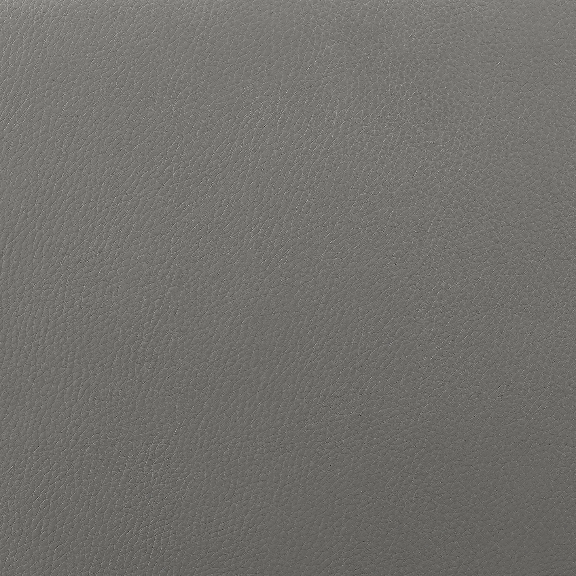 Rosalyn Zero Gravity Silver and Gray Leather Power Recliner with Power Headrest