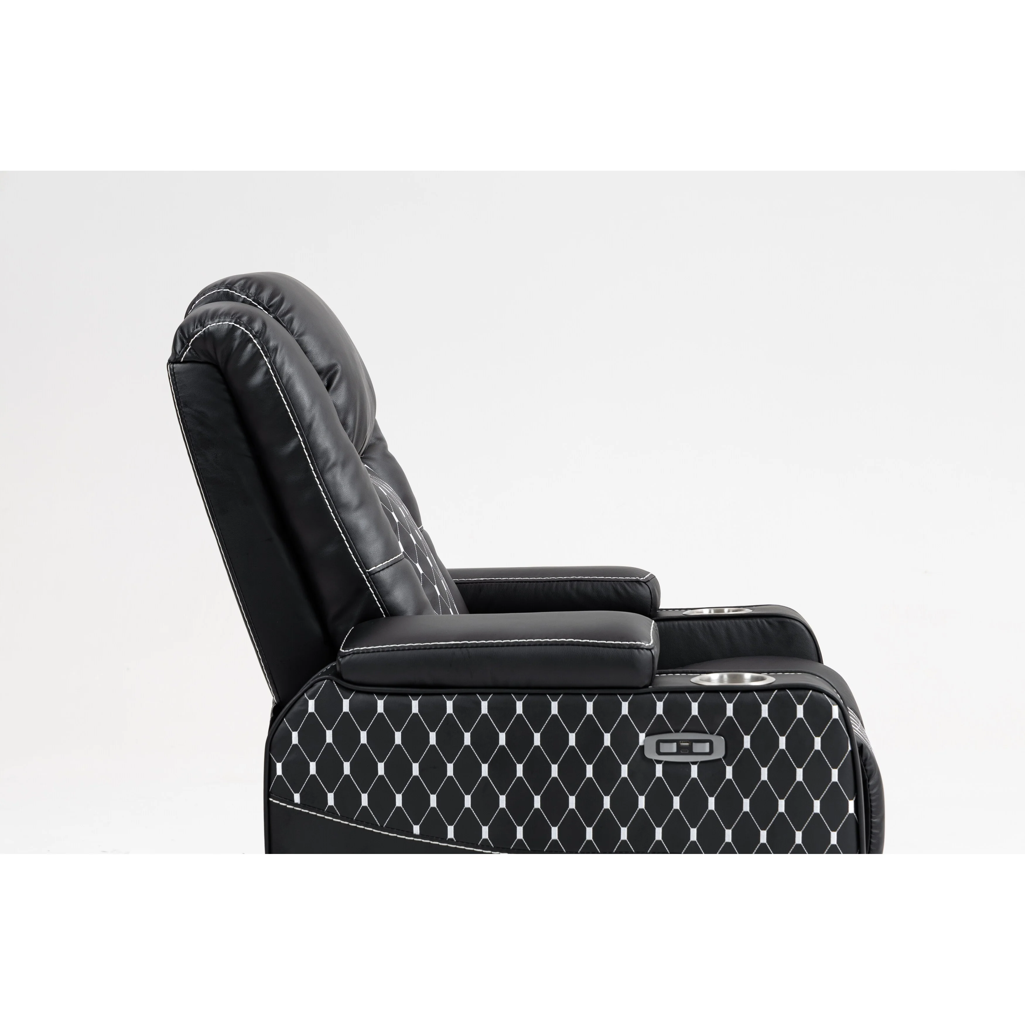 Massage Lift Recliner with Dual Remotes, Wireless Charging & Cup Holder