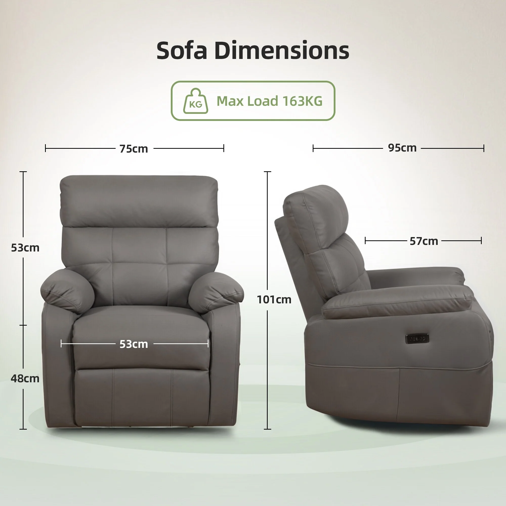 Electric Zero Gravity Recliner Chair