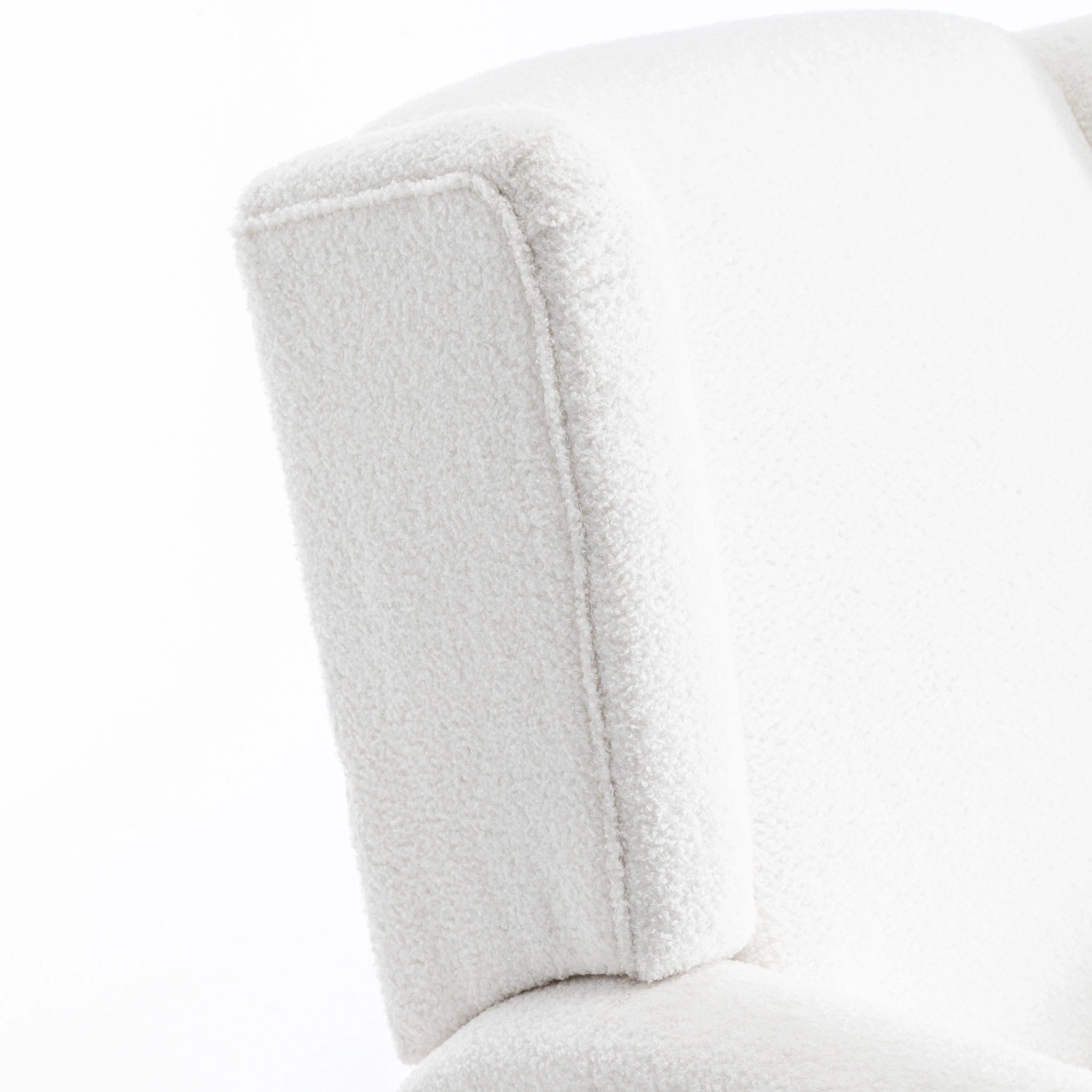 31'' W Wingback Manual Glider Swivel Rocker Recliner Nursery Chair