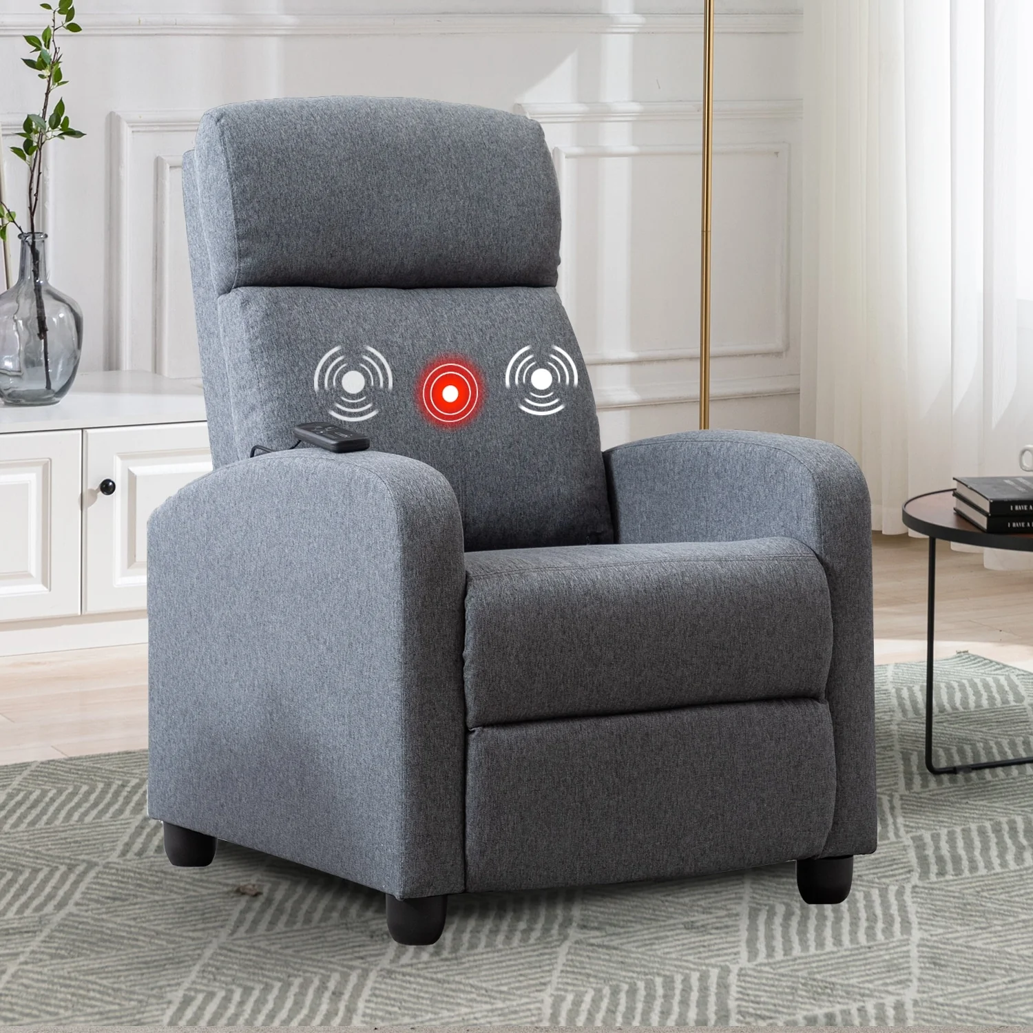 Adjustable Push Back Recliners for Living Room