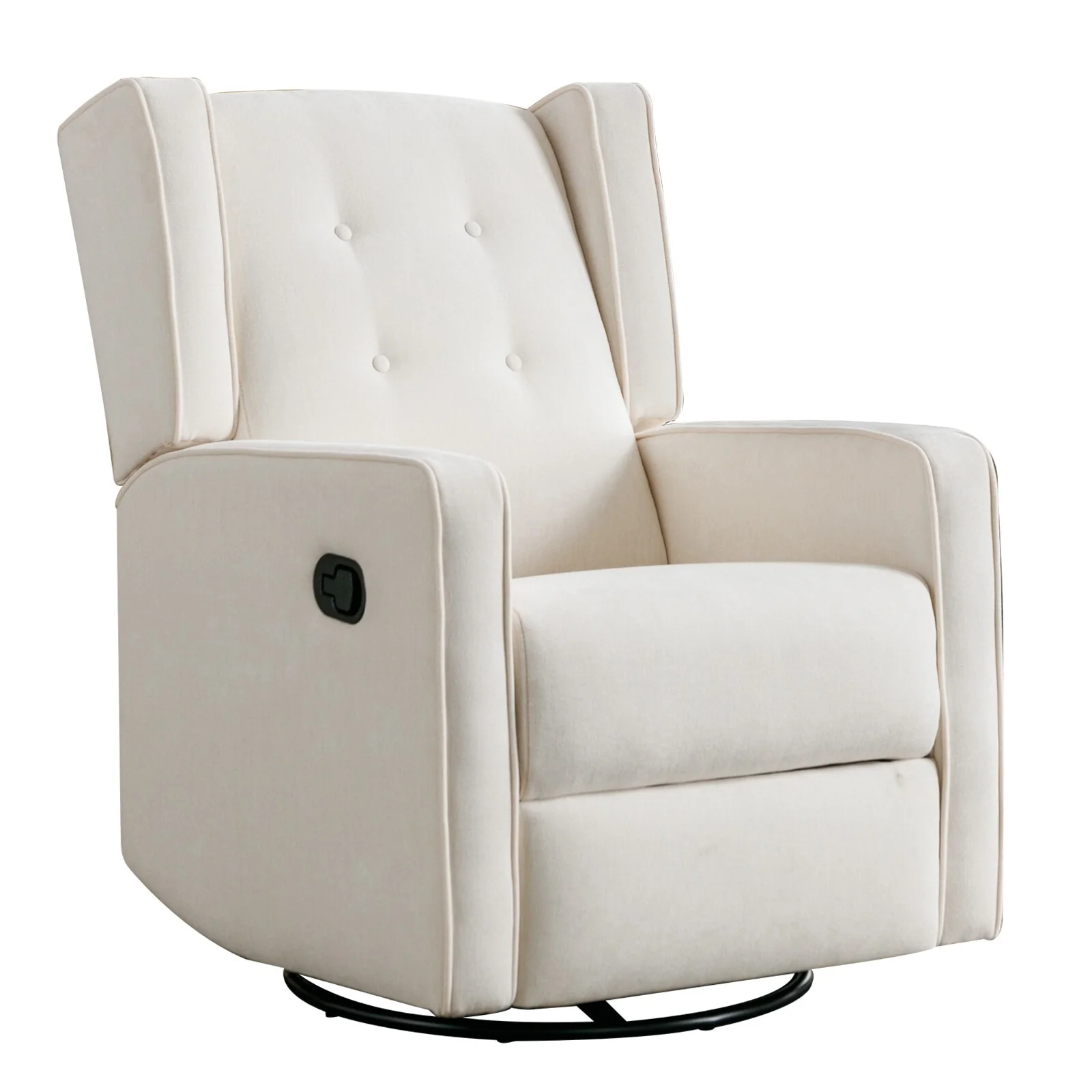 Racing Swivel Rocker Recliner Chair Single Seat Set of two