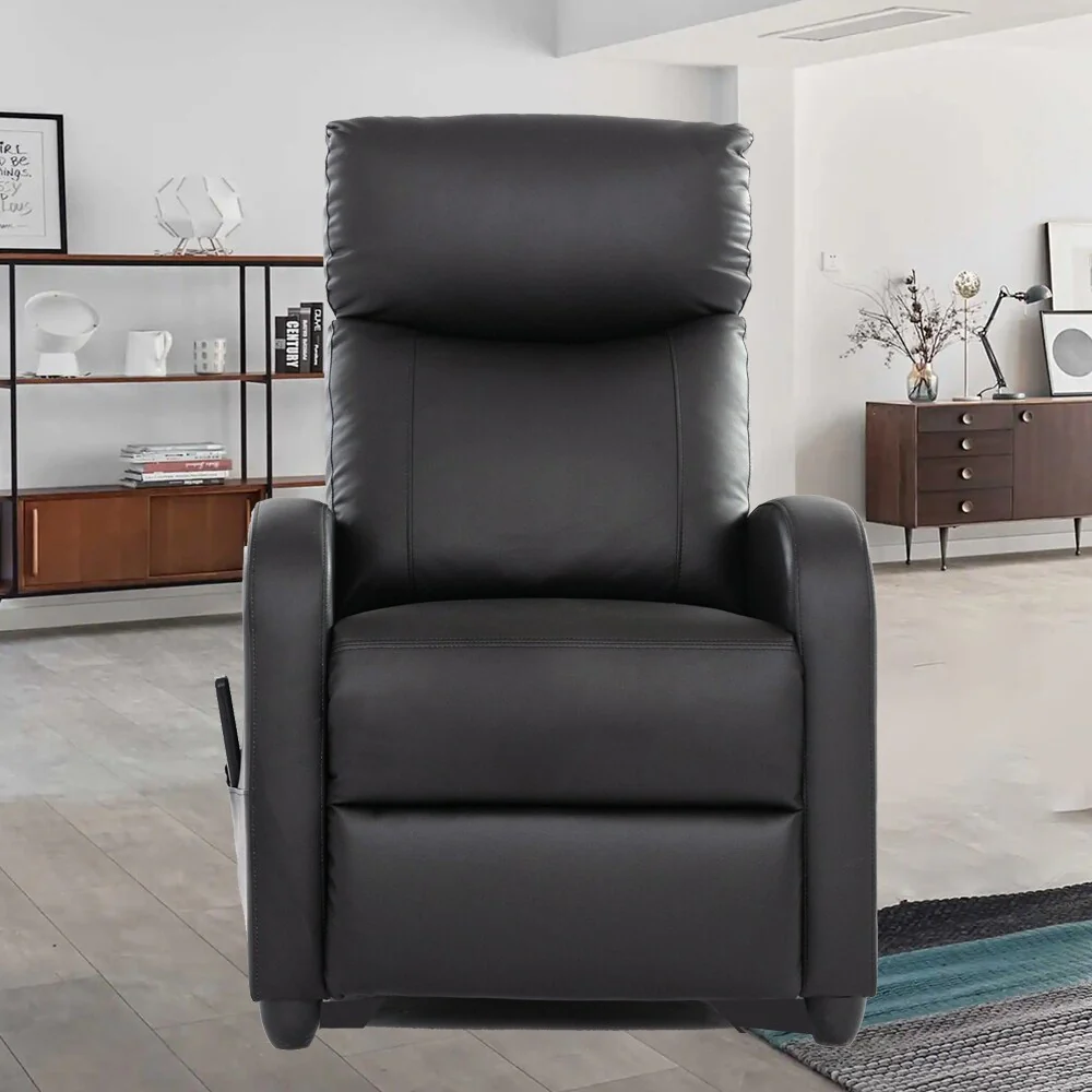 Recliner Massage Sofa Chair Push Back Reclining Chair Home Theater Recliner