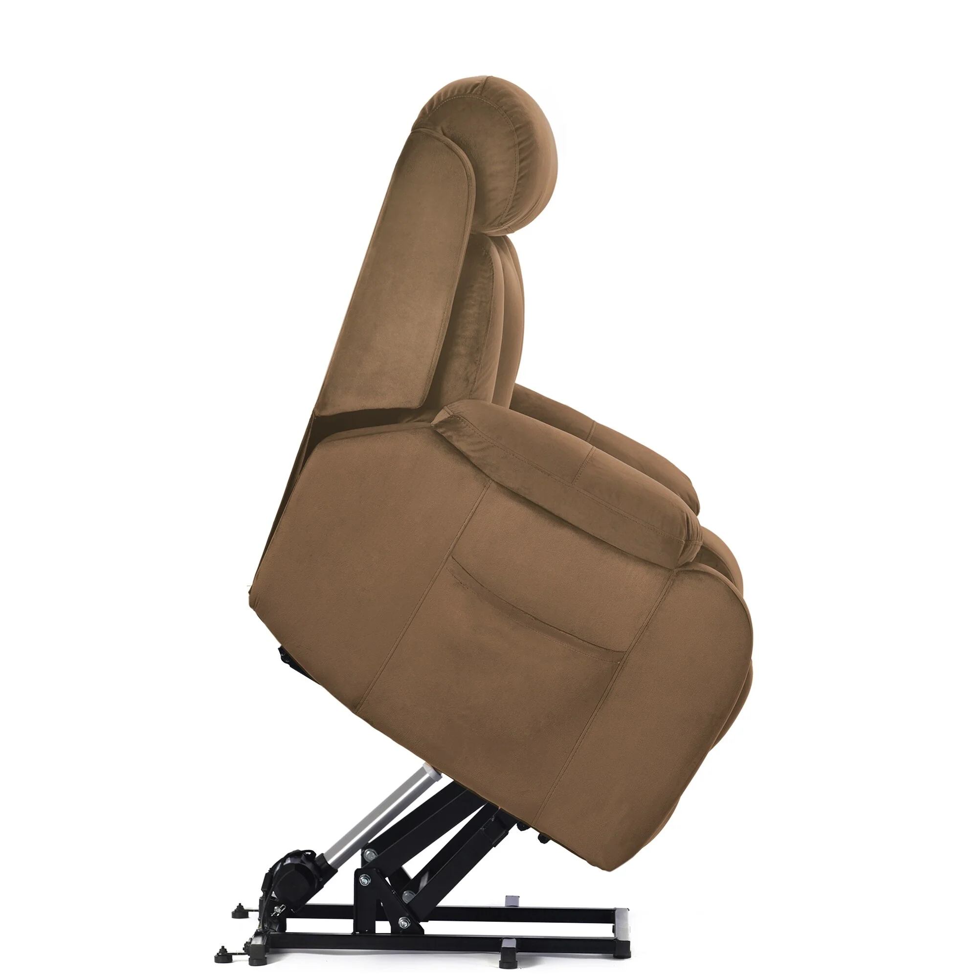 Wide Recliner Chair (330?lbs) with Remote & 180�� Recline