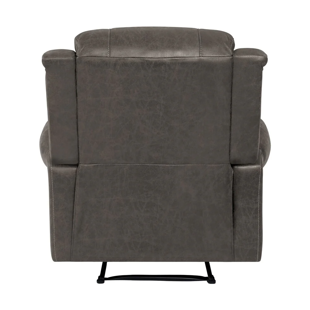 Copper Grove Dilsen Extra Large Rolled Arm Wall Hugger Recliner Chair