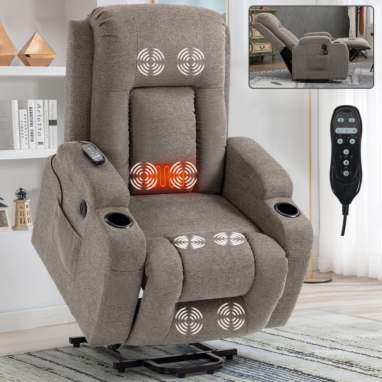 Power Lift Recliner Chair for Elderly