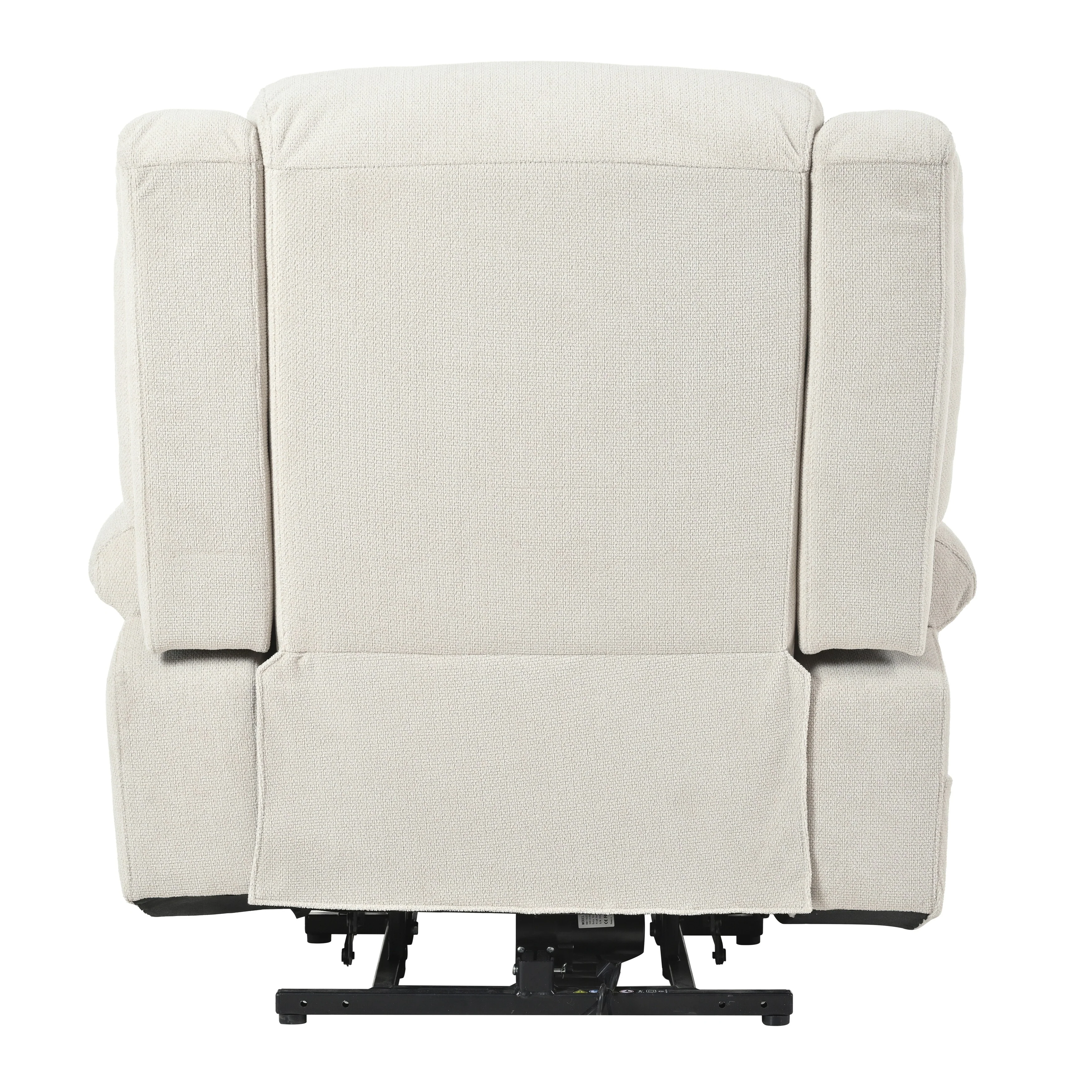 Velvet Power Lift Recliner with Footrest & Pocket