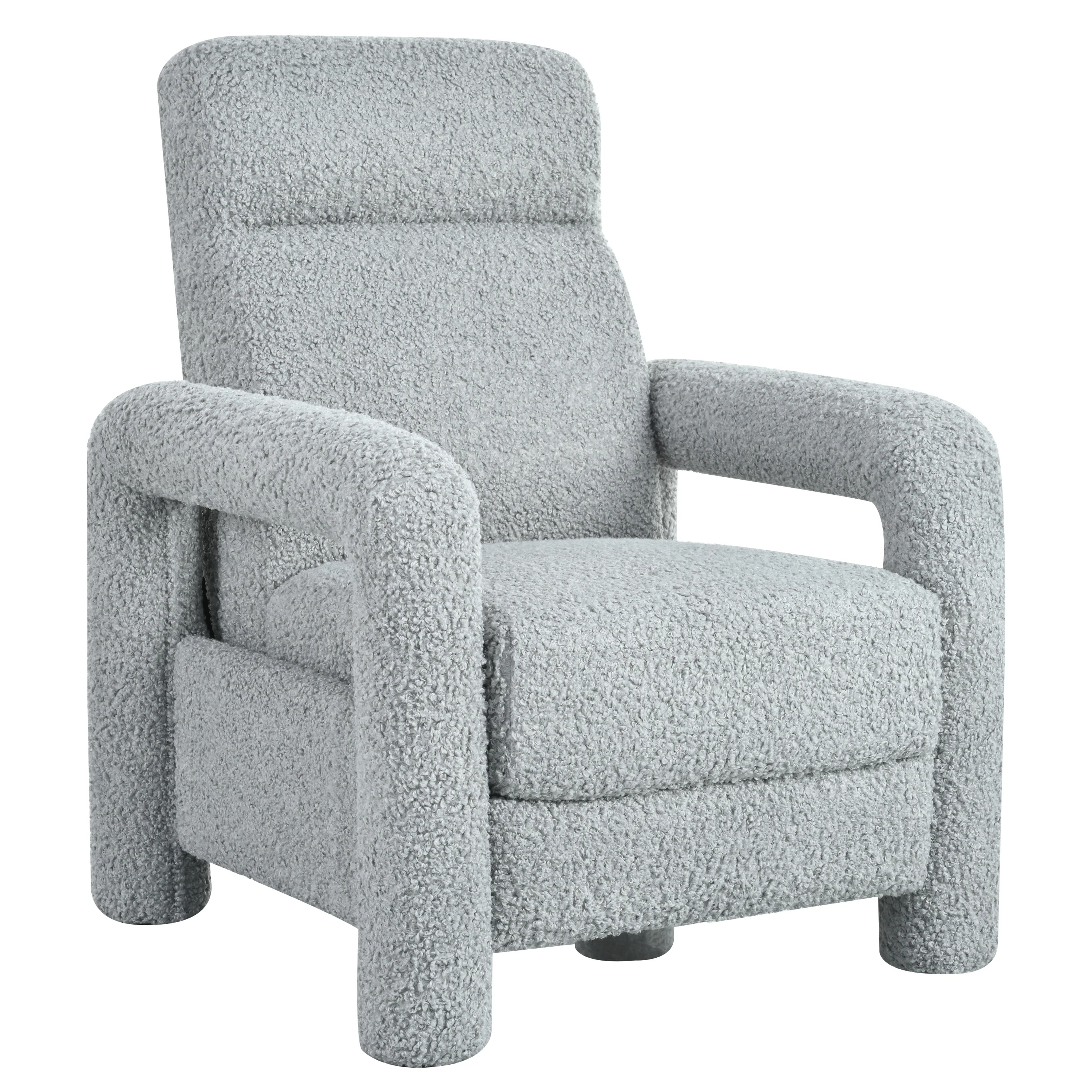 31.25 Push Back Recliner Armchair Upholstered