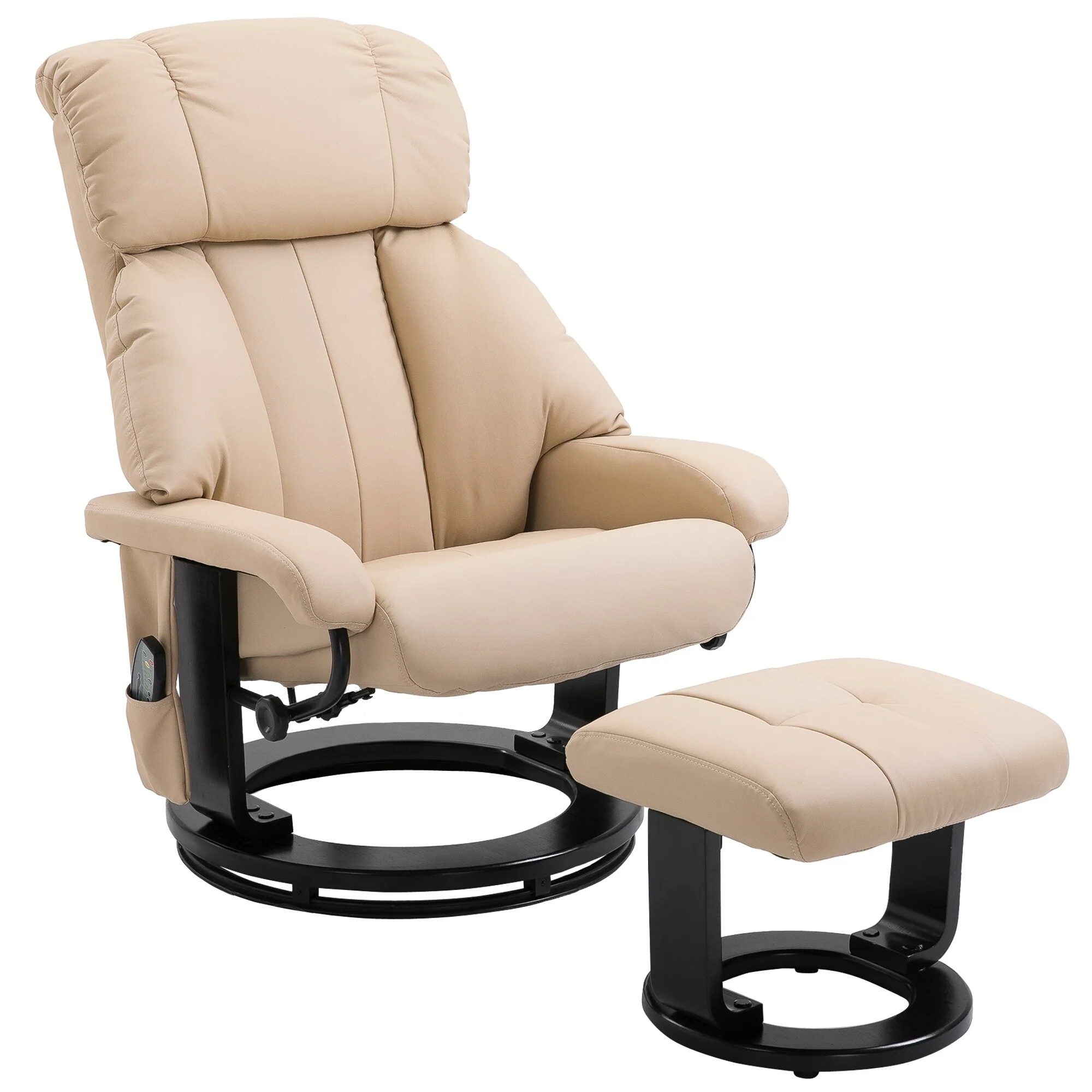 Massage Recliner Chair with Ottoman