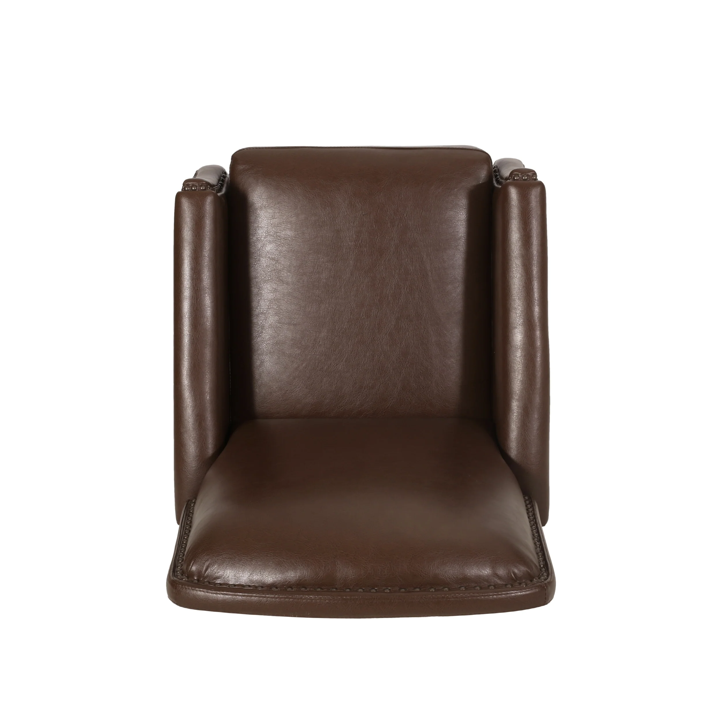 Cavanaugh Upholstered Pushback Recliner with Nailhead Trim by Christopher Knight Home