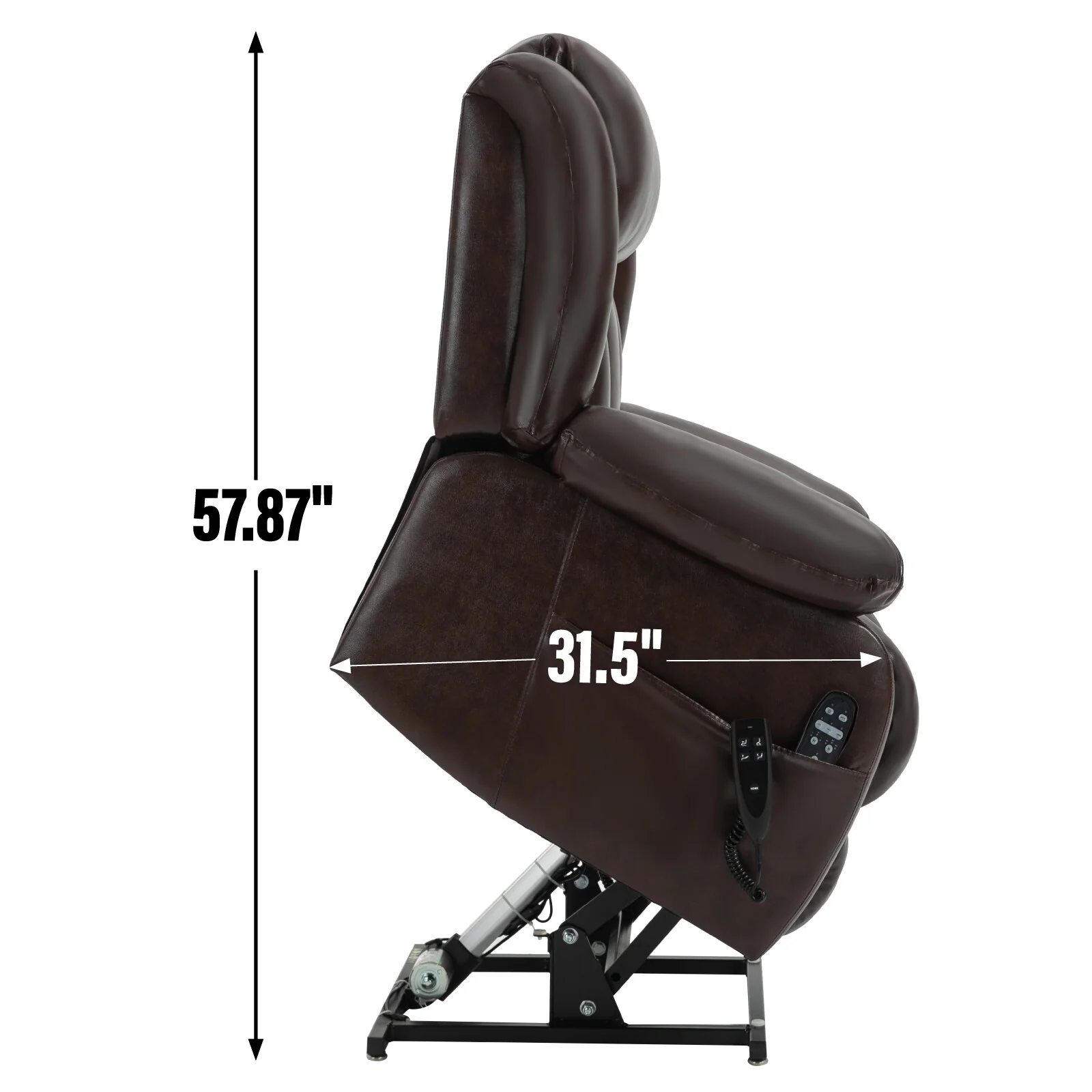 Power Lift Recliner Chair with 8-Point Vibration Massage