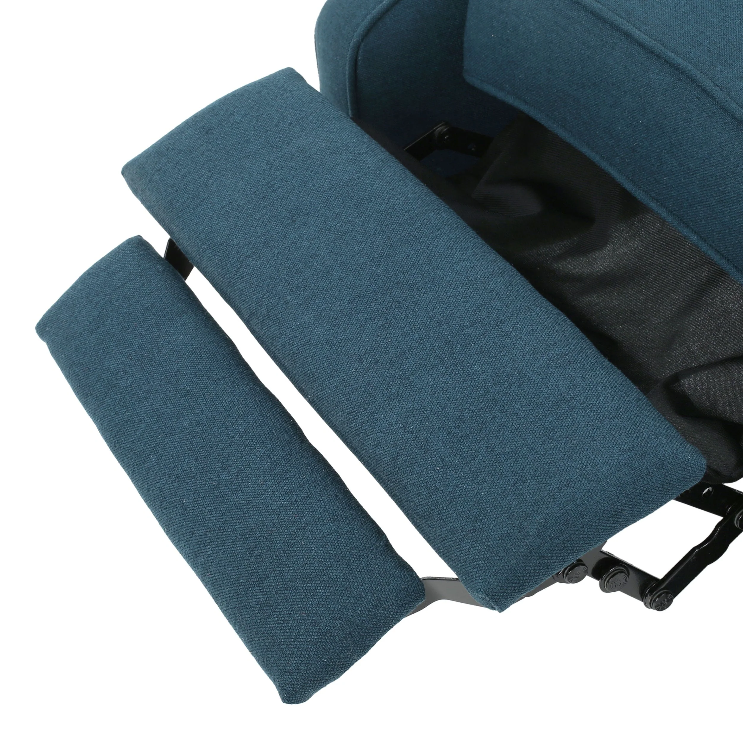 Walter Tufted Fabric Wingback Recliner Club Chair by Christopher Knight Home