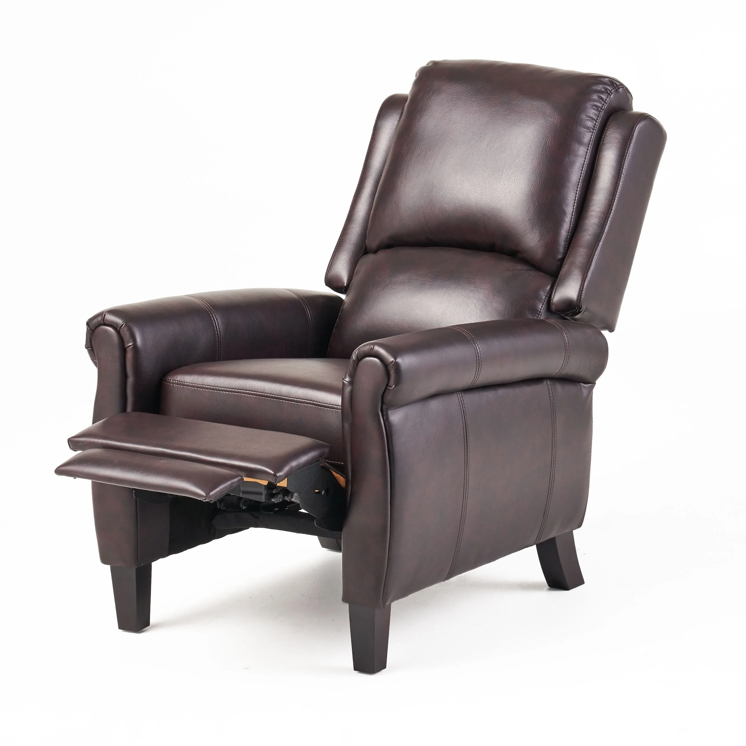 Haddan PU Leather Recliner Club Chair by Christopher Knight Home