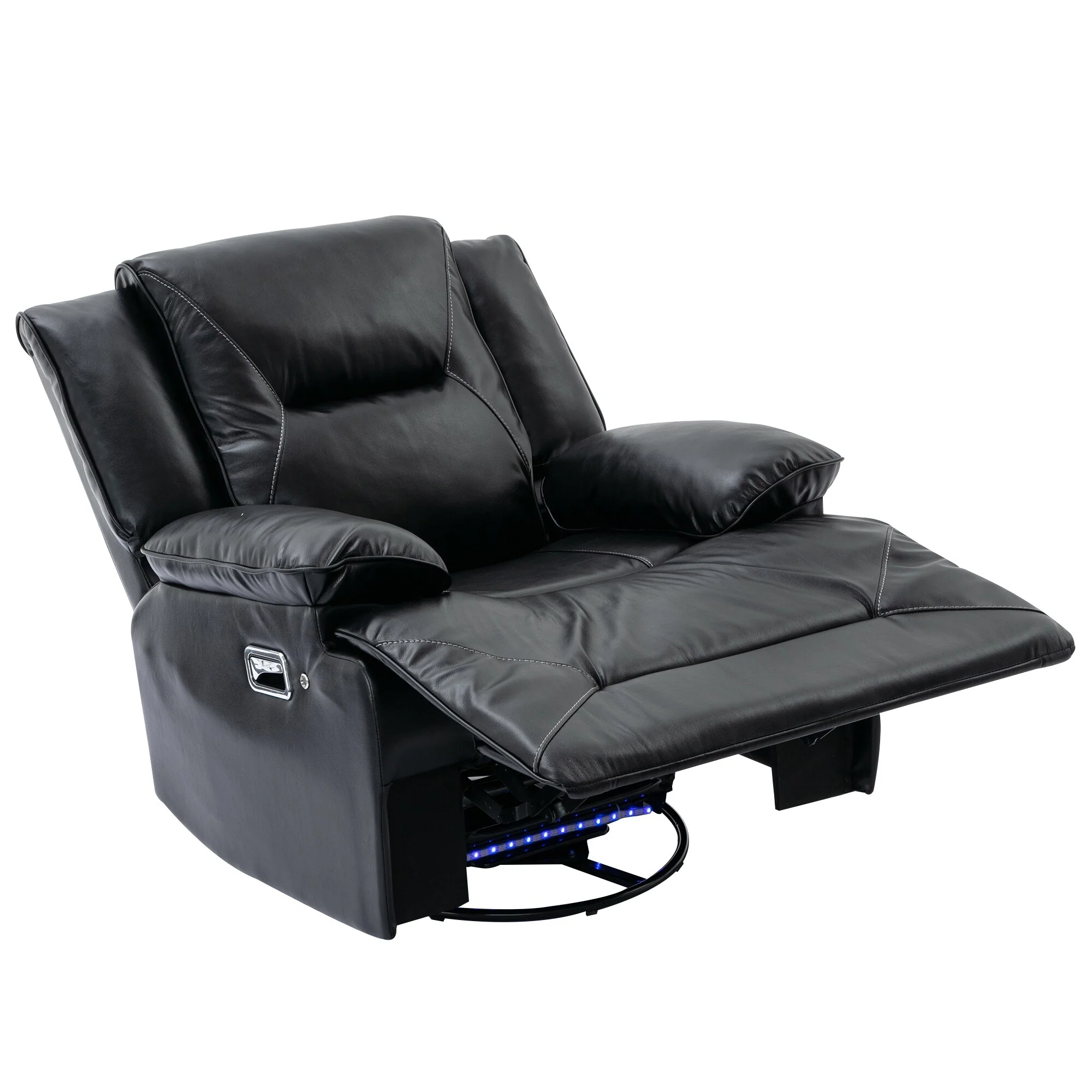 360�� Swivel and Rocking Home Theater Recliner