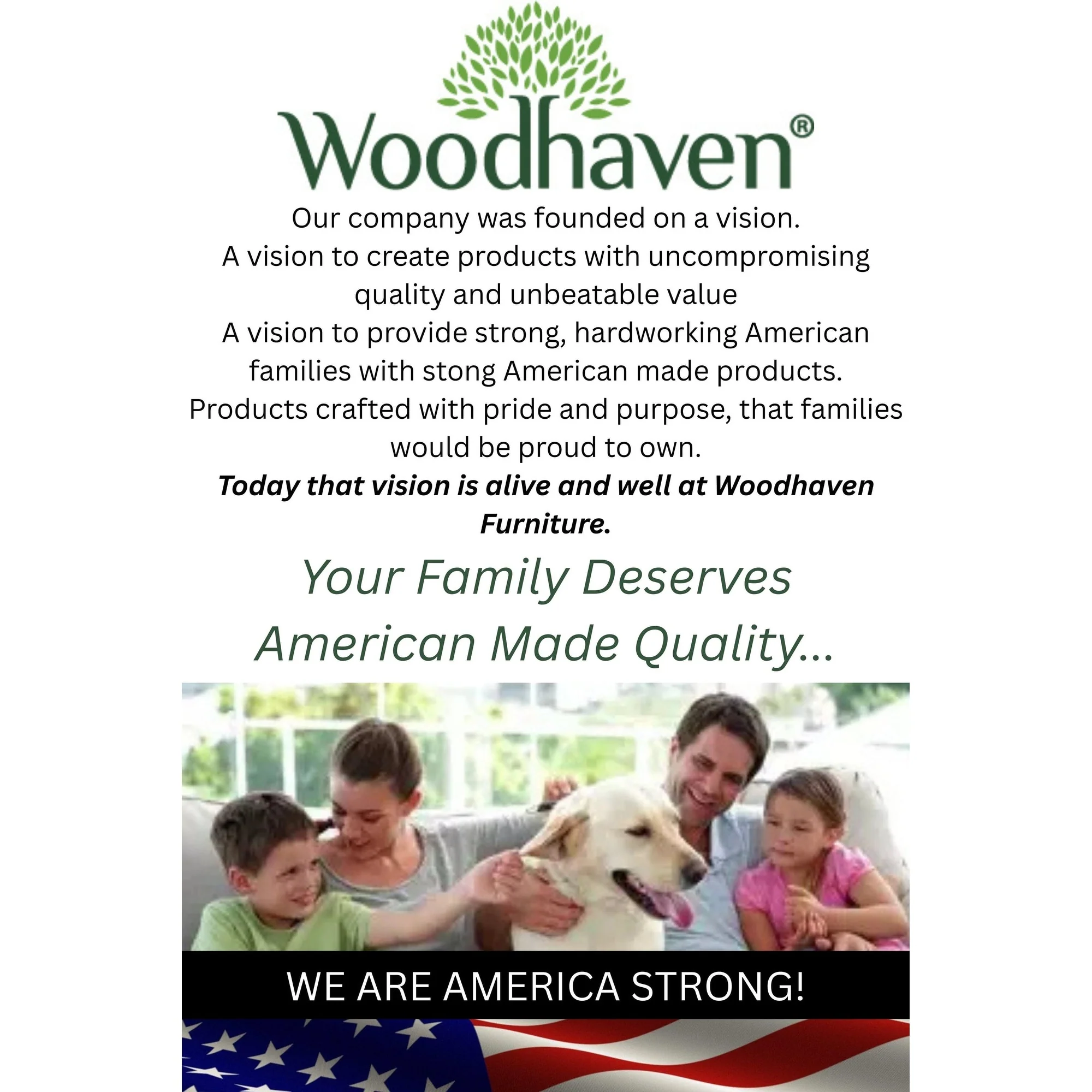 Woodhaven Furniture Timberline Rocking Recliner