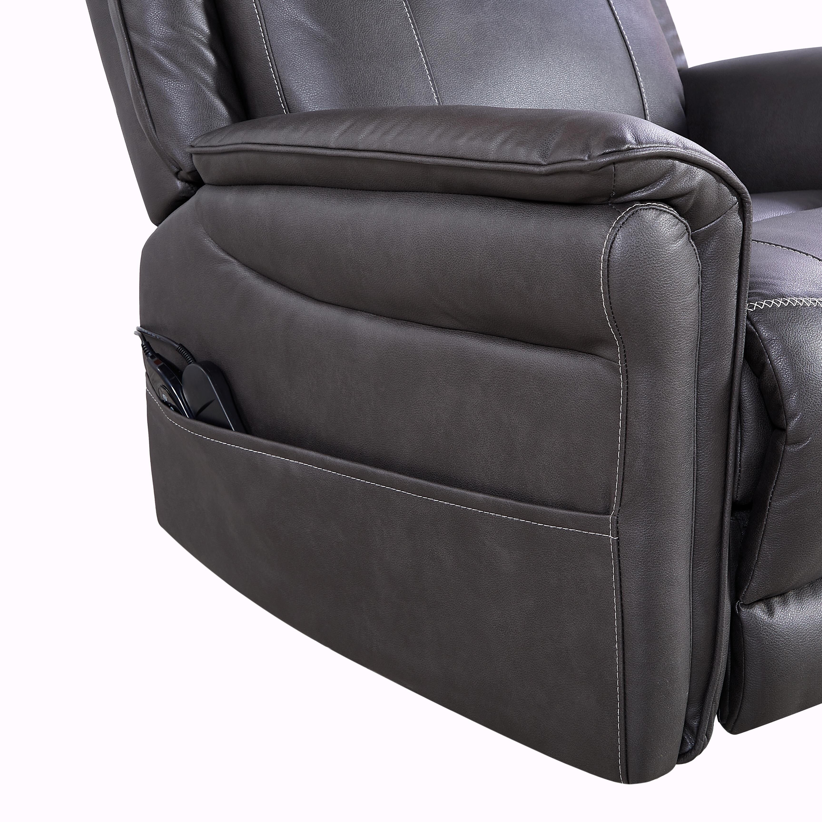 Rocking and 240 Degree Swivel Single Sofa Seat Recliner Chair, Infinite Position