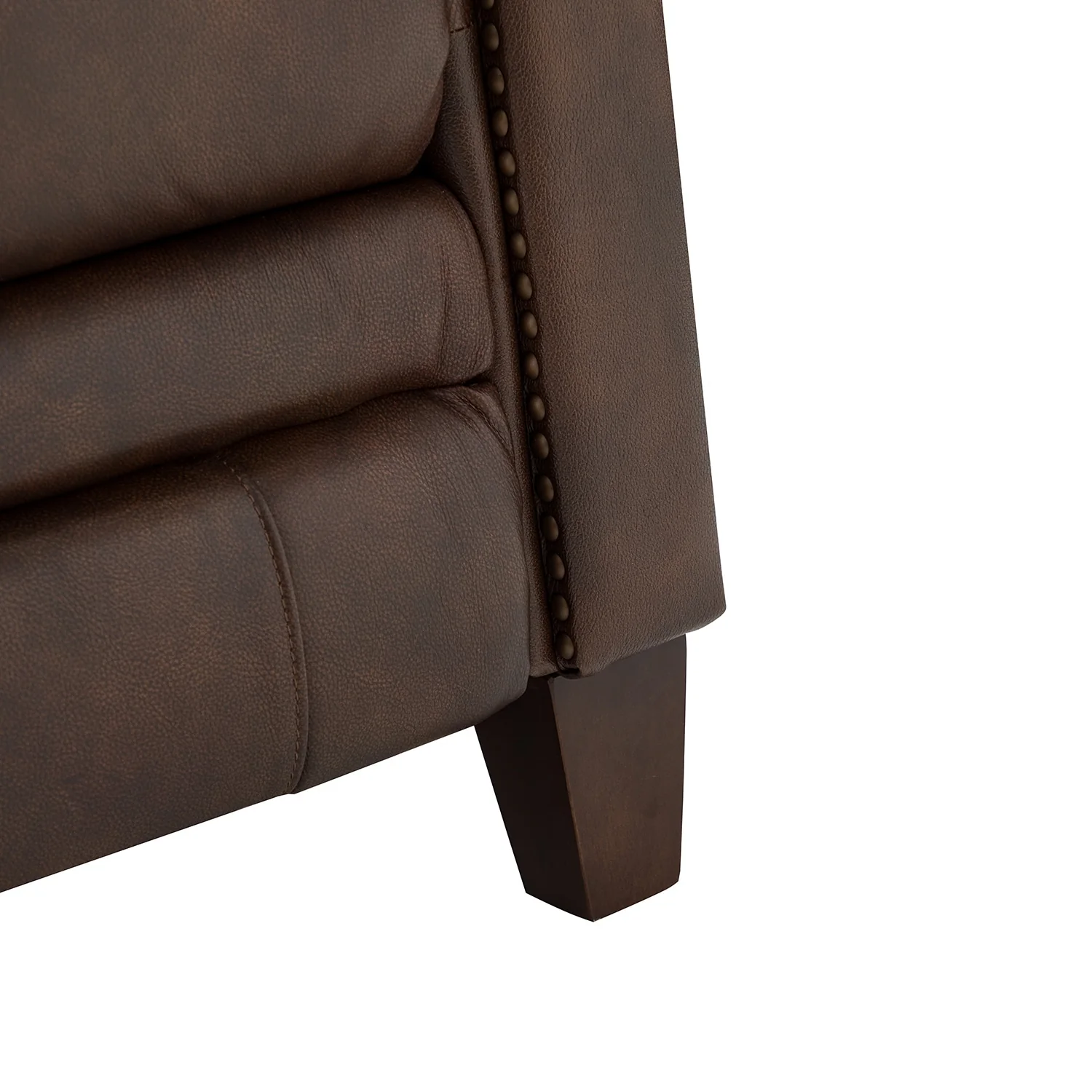 Felisa 32.48 Wide Genuine Leather Manual Recliner