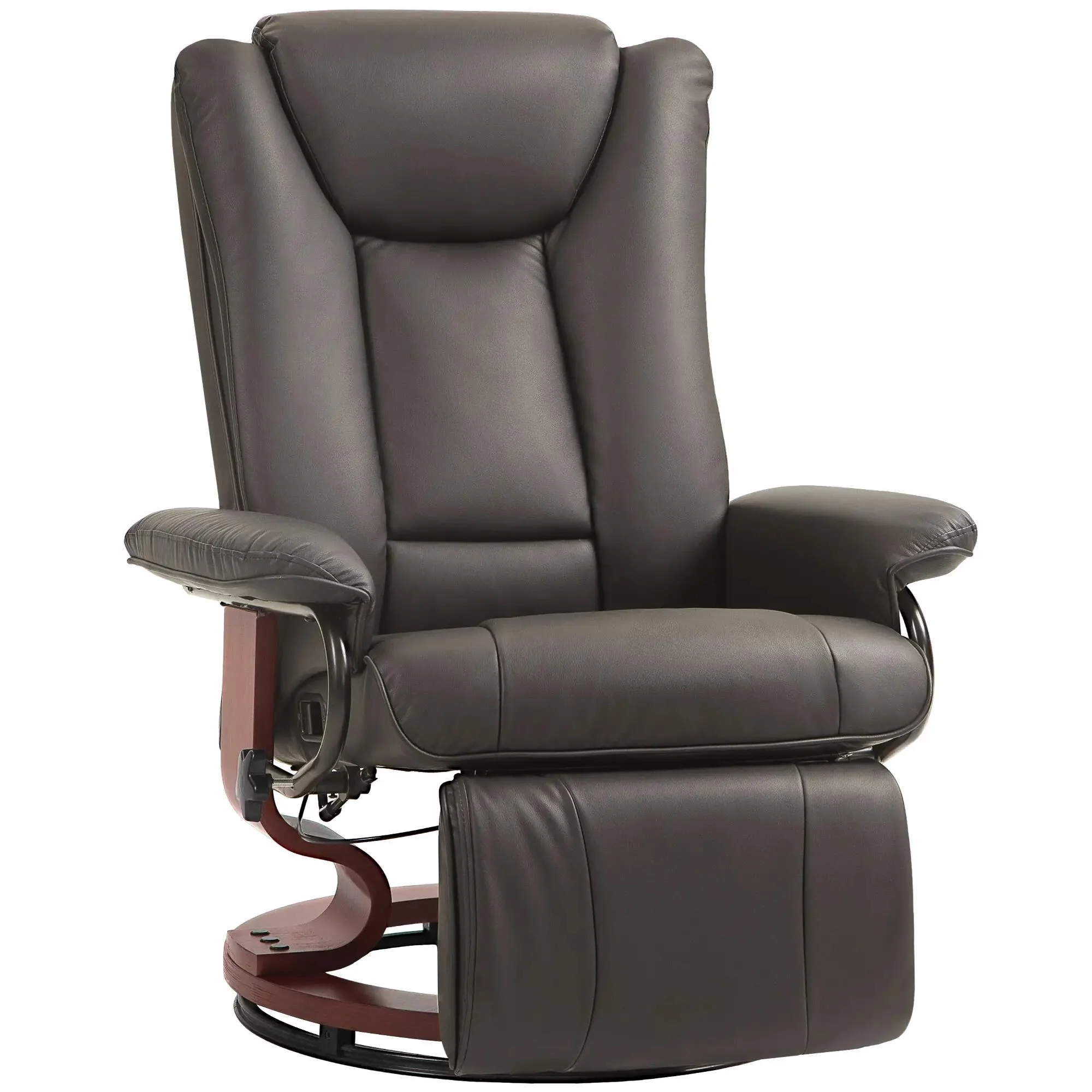 Modern RV Swivel Recliner Chair with Footrest for Living Room