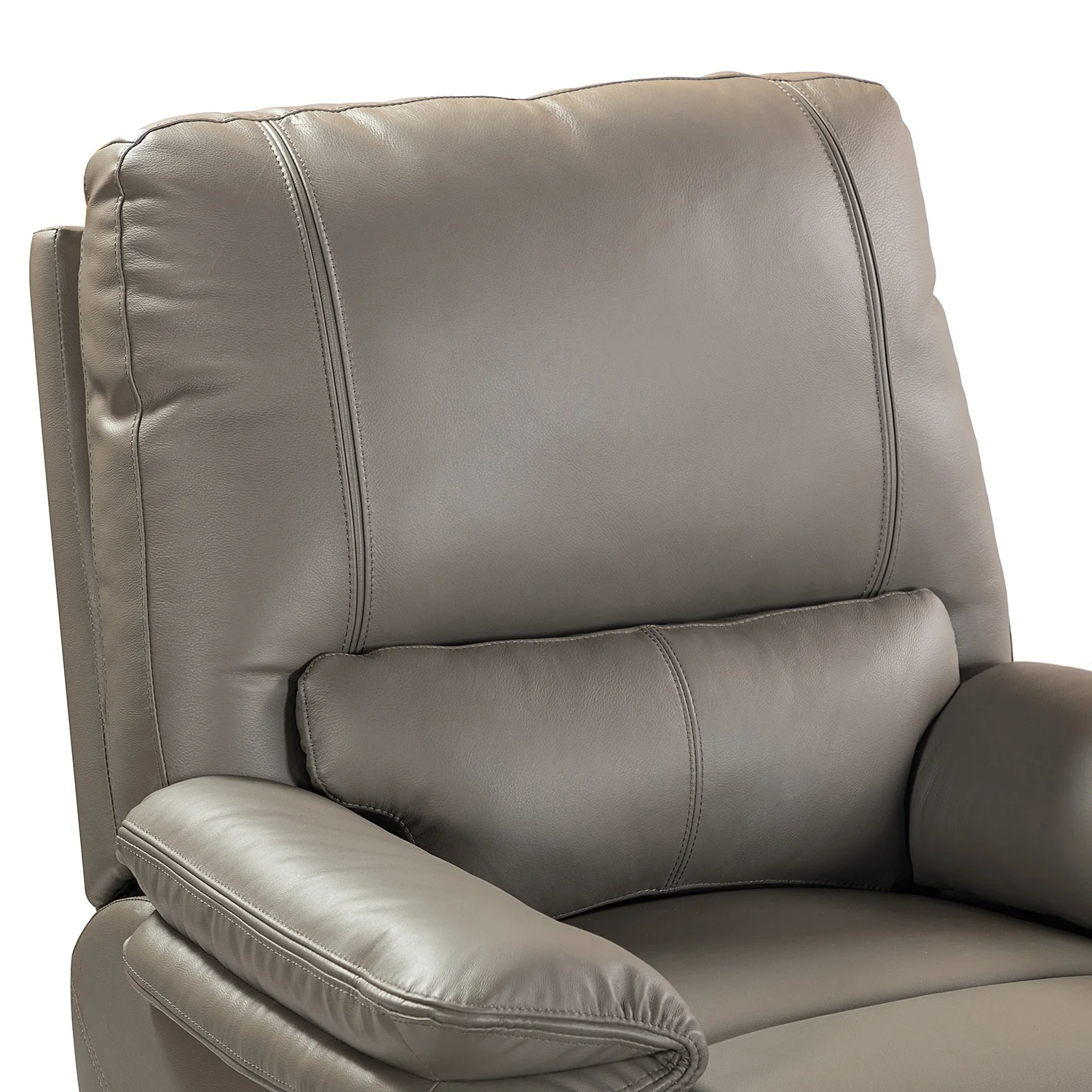 Clara Genuine Leather Power Recliner with Cushion Padded, Set of 2