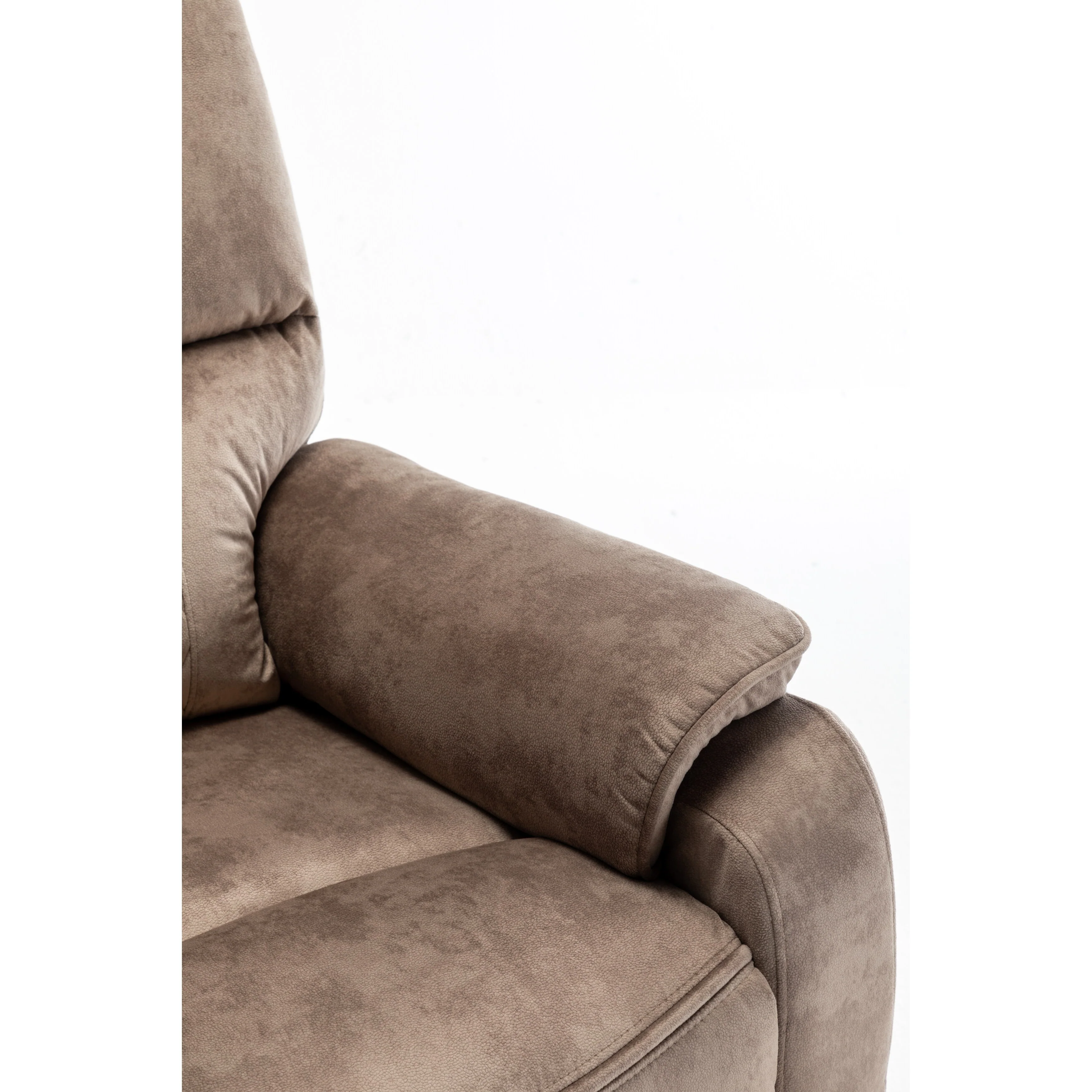 Recliner Chair with OKIN Silent Motor - 180�� Infinite Position Recline, Remote Control, Separate Backrest/Footrest