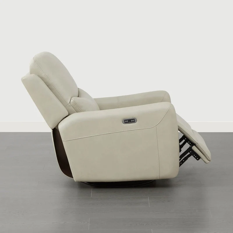 Adalyn Power Swivel Glider Recliner with Lumbar Pillow