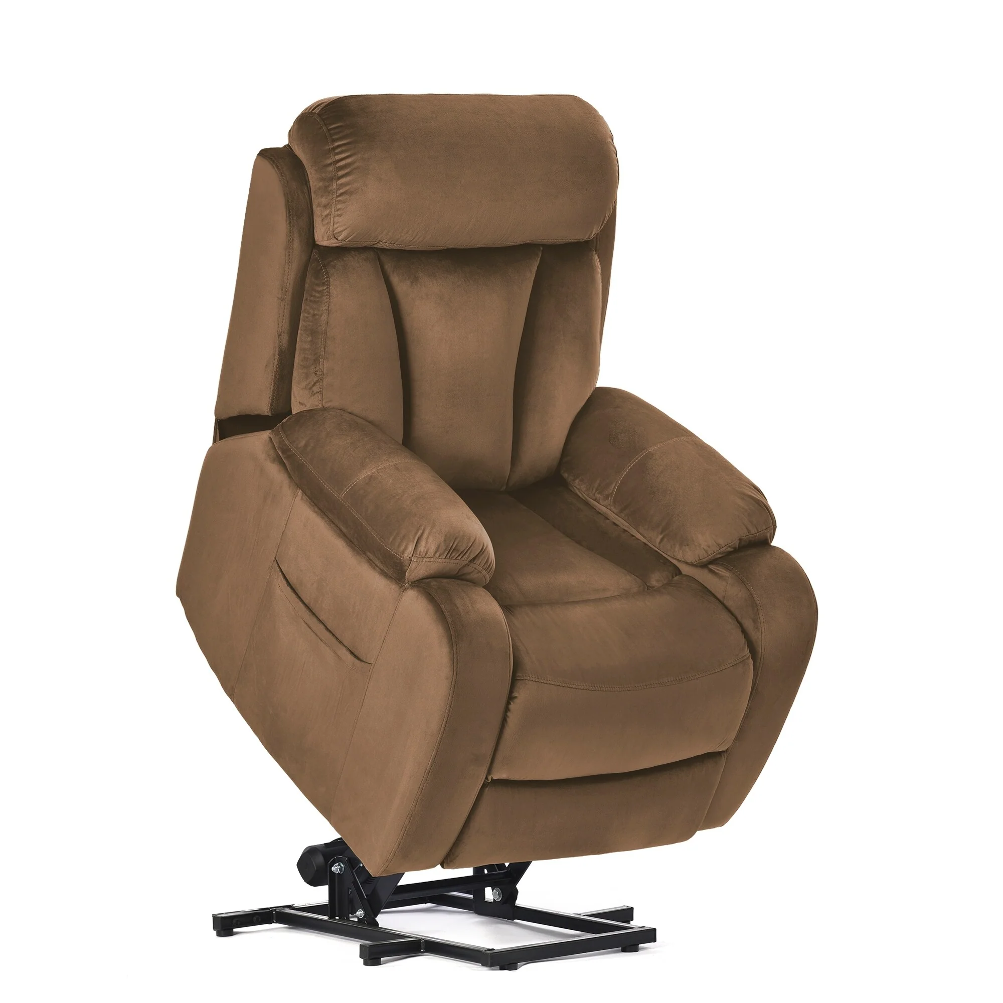 Wide Recliner Chair (330?lbs) with Remote & 180�� Recline