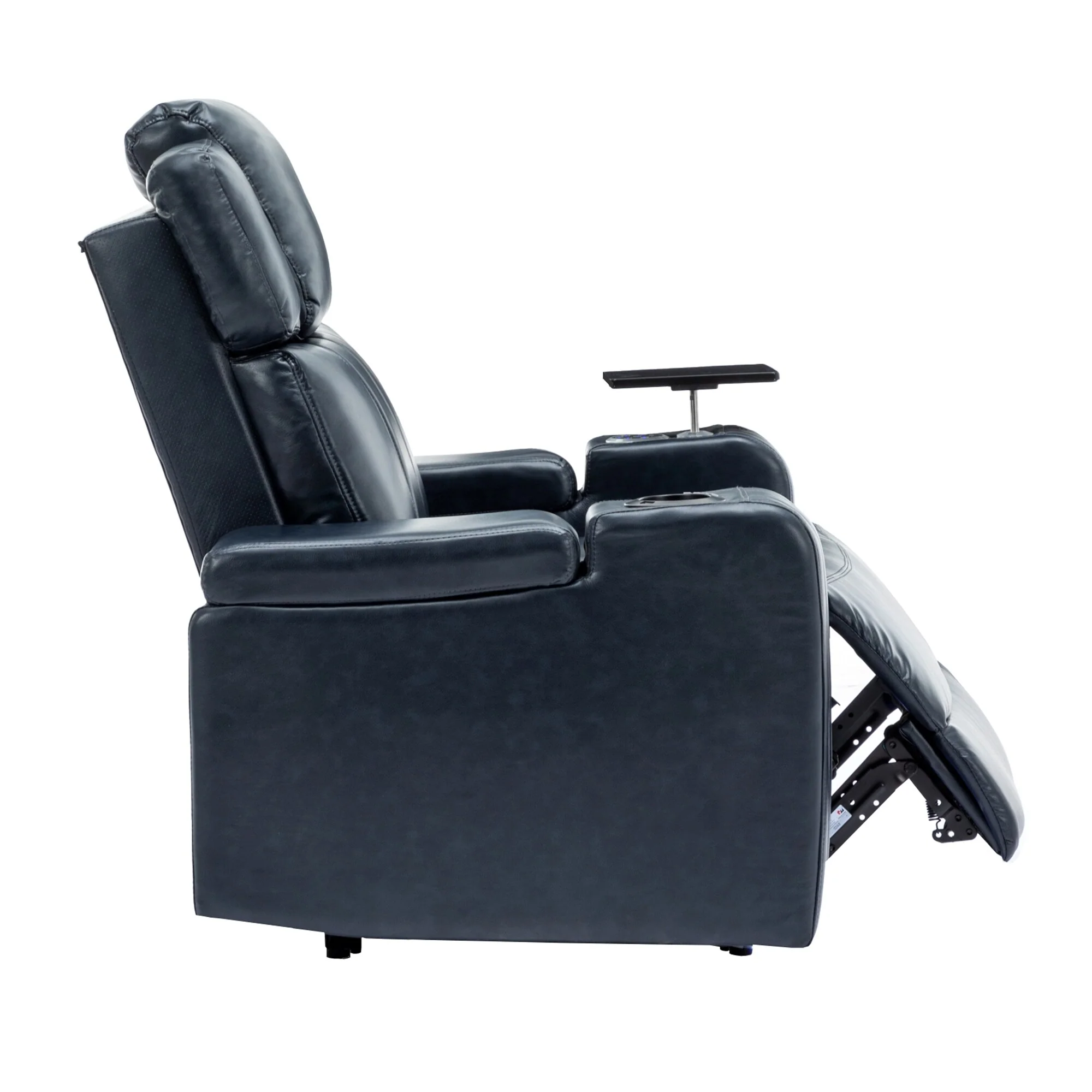 Power Recliner Chair with Cooling Cup Holder, Bluetooth & Tray Table