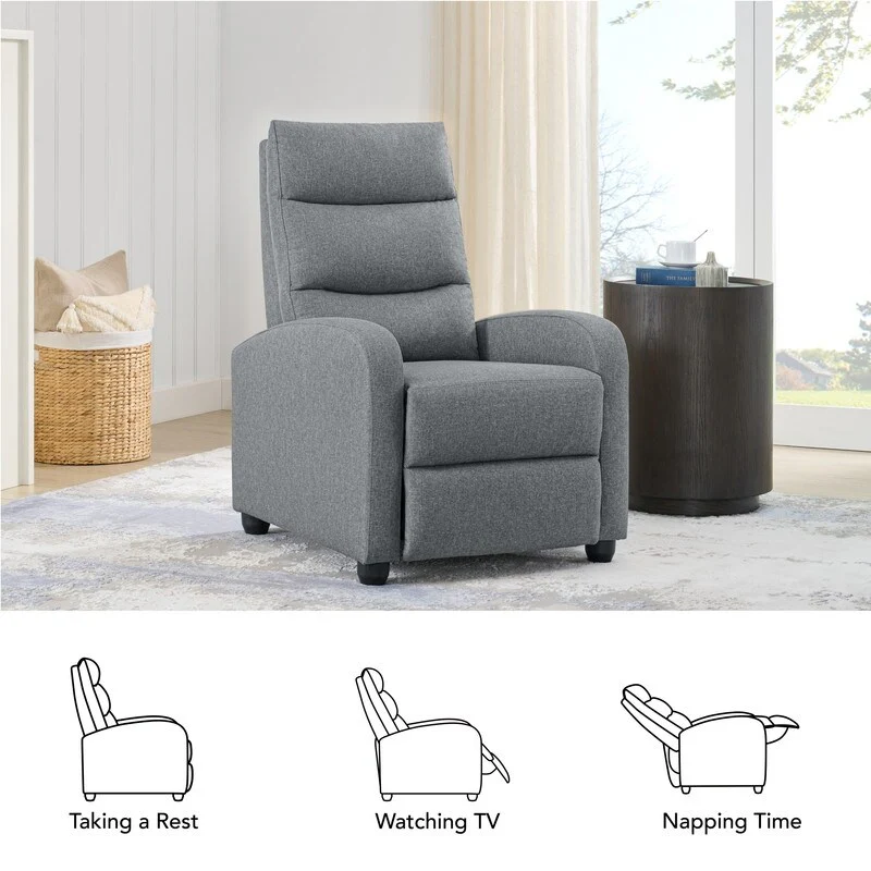 Olivia Push Back Recliner Armchair