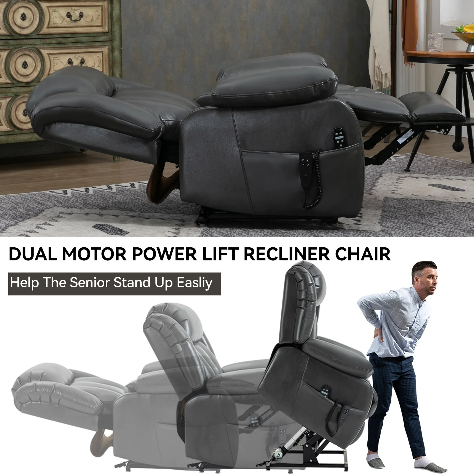 Power Lift Recliner Chair