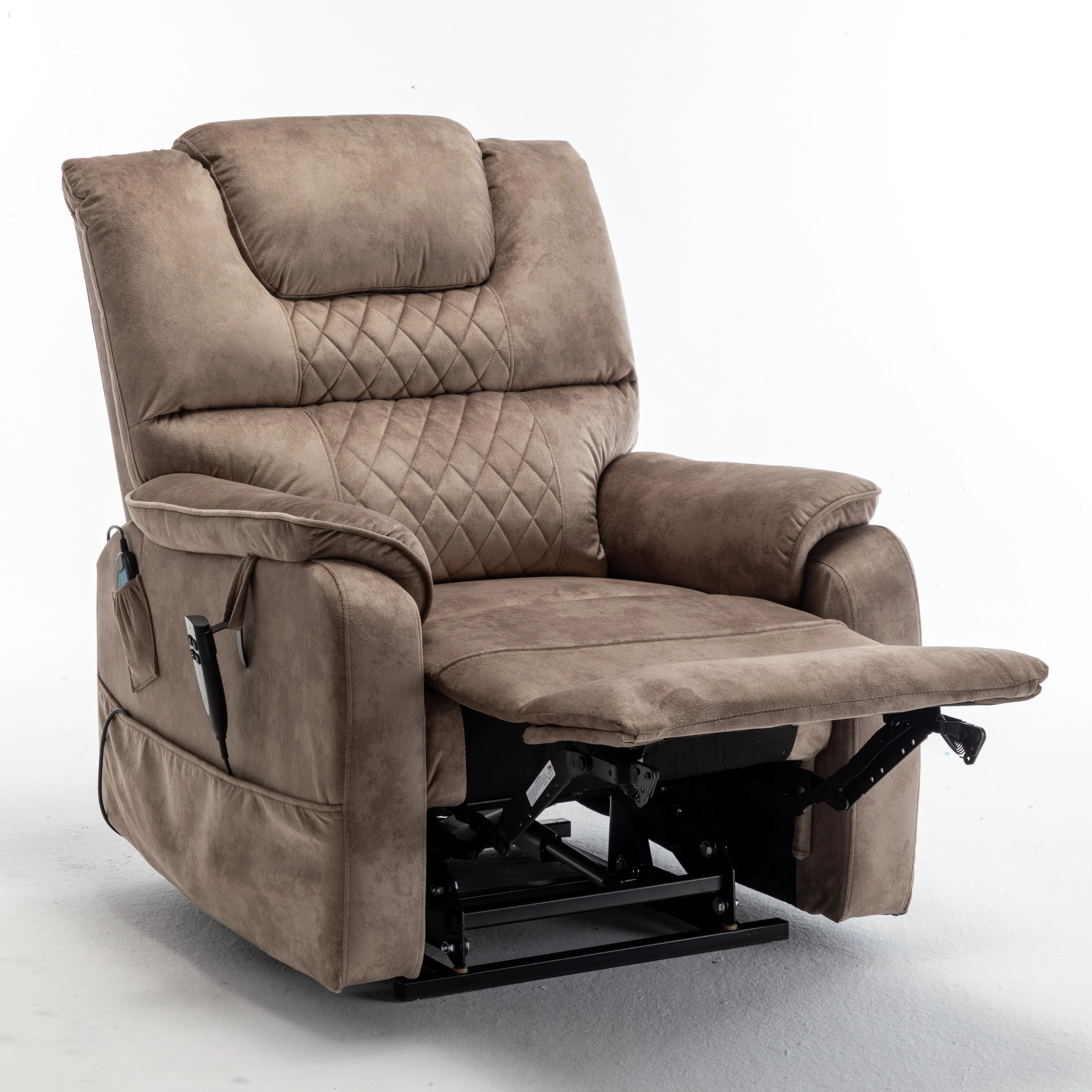 Silent?Motor Recliner Chair with Infinite Recline & Remote