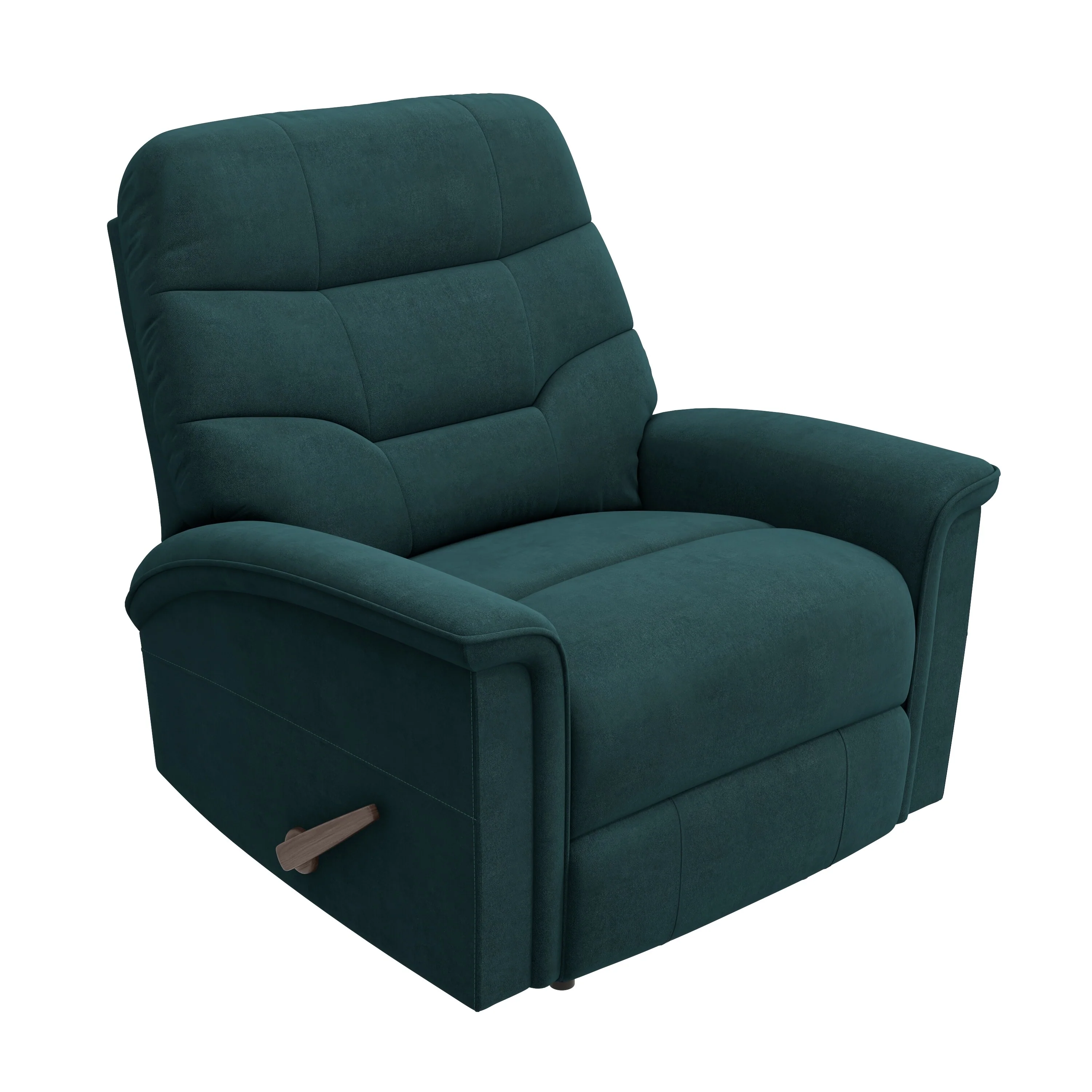 ProLounger Beck Wall Hugger Medium Blue Microfiber Recliner