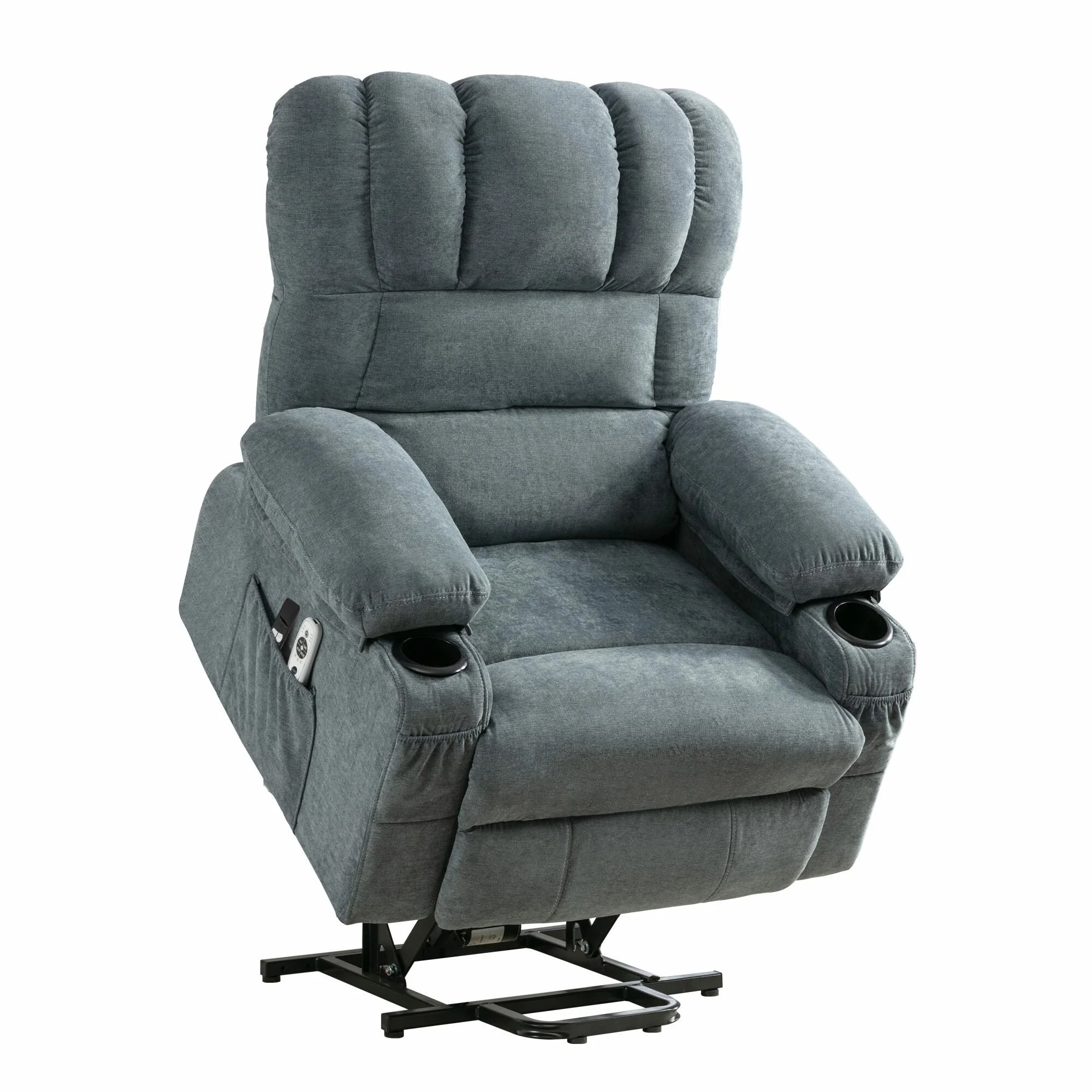 Power Electric Massage Lift Lounge Chair with Heating, Vibration Functions and USB