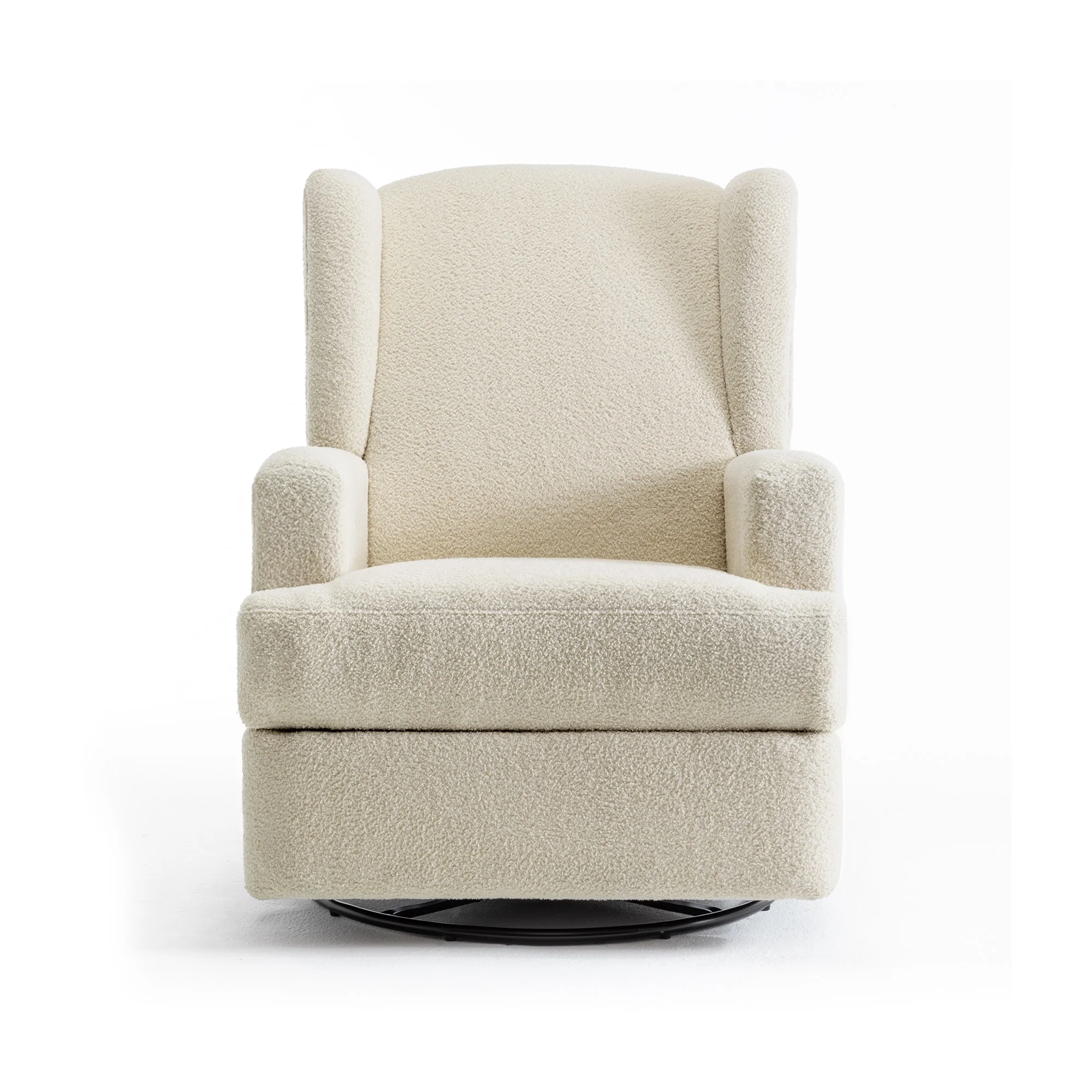 Swivel Wingback Glider Rocker Nursery Recliner Chair