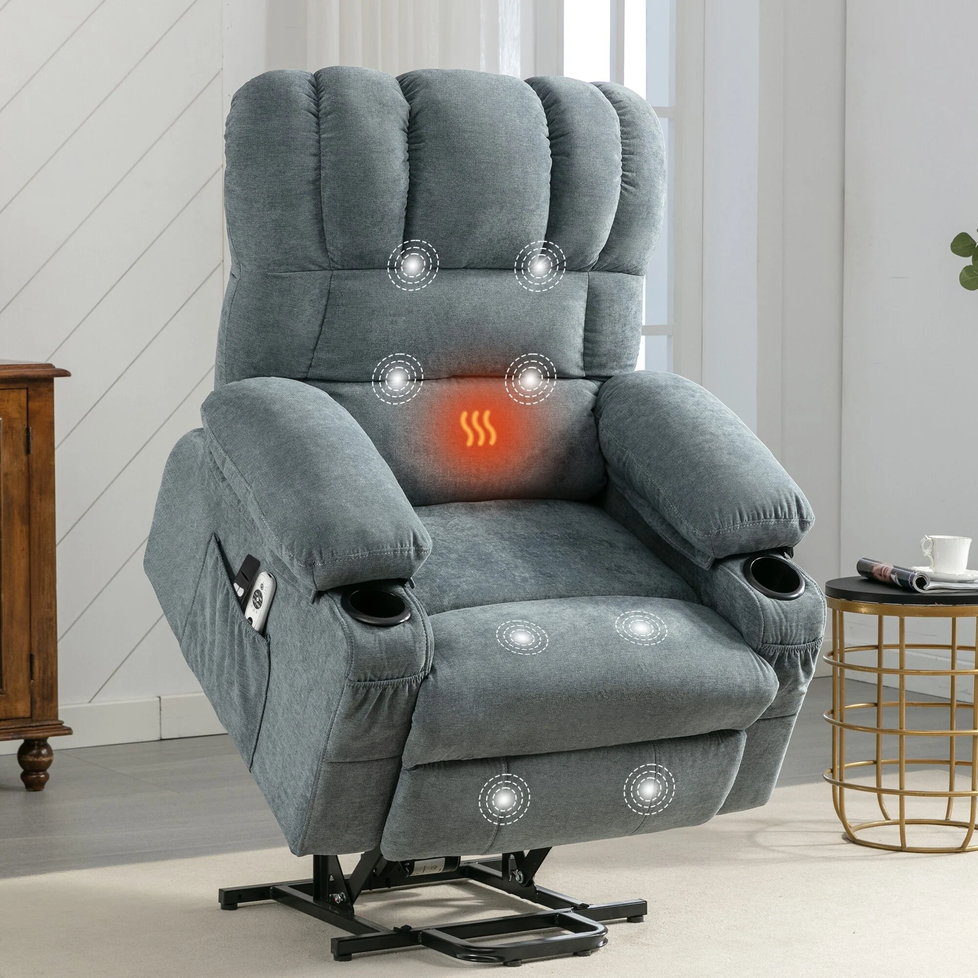 Power Electric massage lift lounge chair