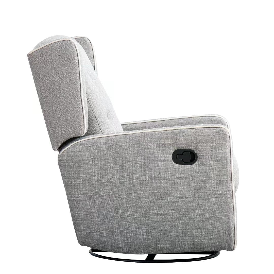 Racing Swivel Rocker Recliner Chair Single Seat Set of two