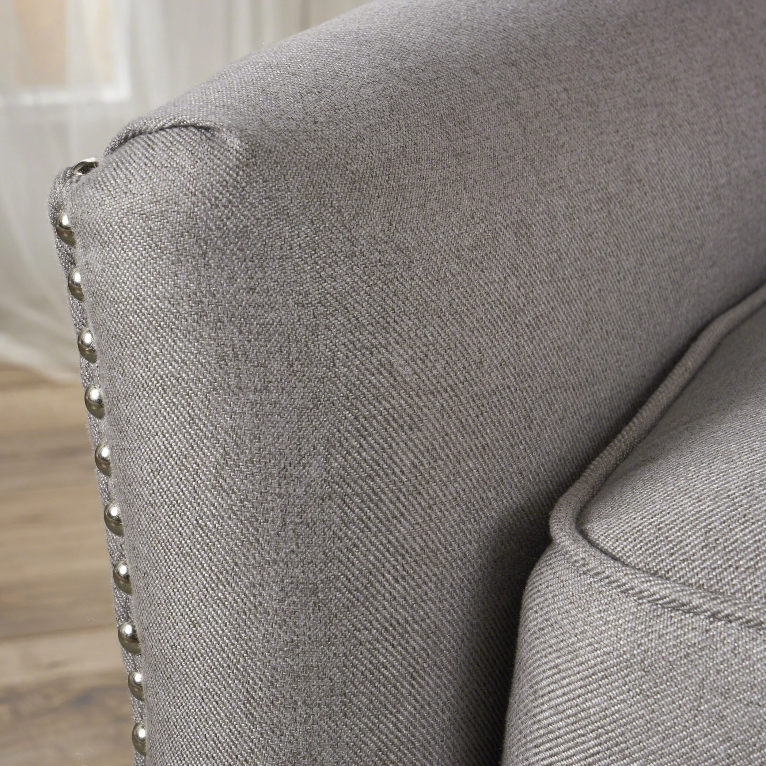 Cerelia Tufted Fabric Recliner by Christopher Knight Home