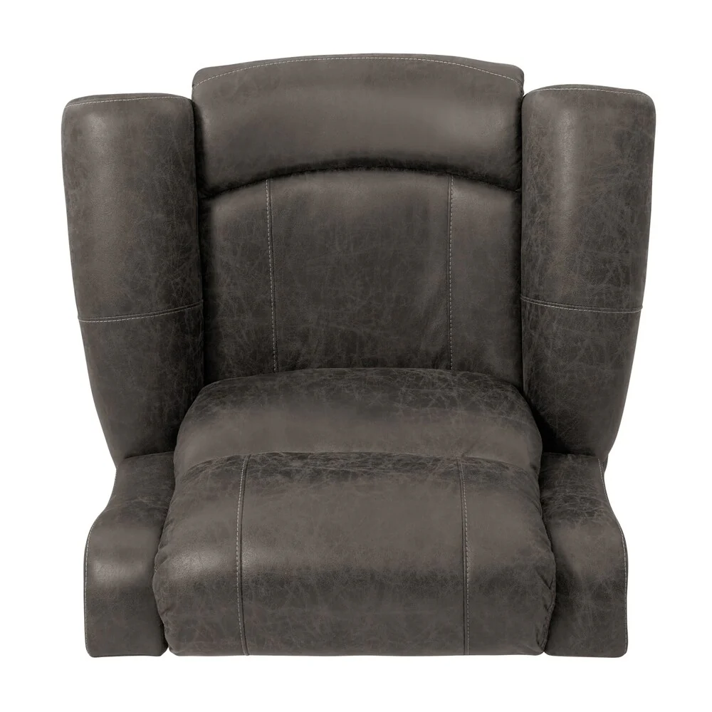 Copper Grove Dilsen Extra Large Rolled Arm Wall Hugger Recliner Chair