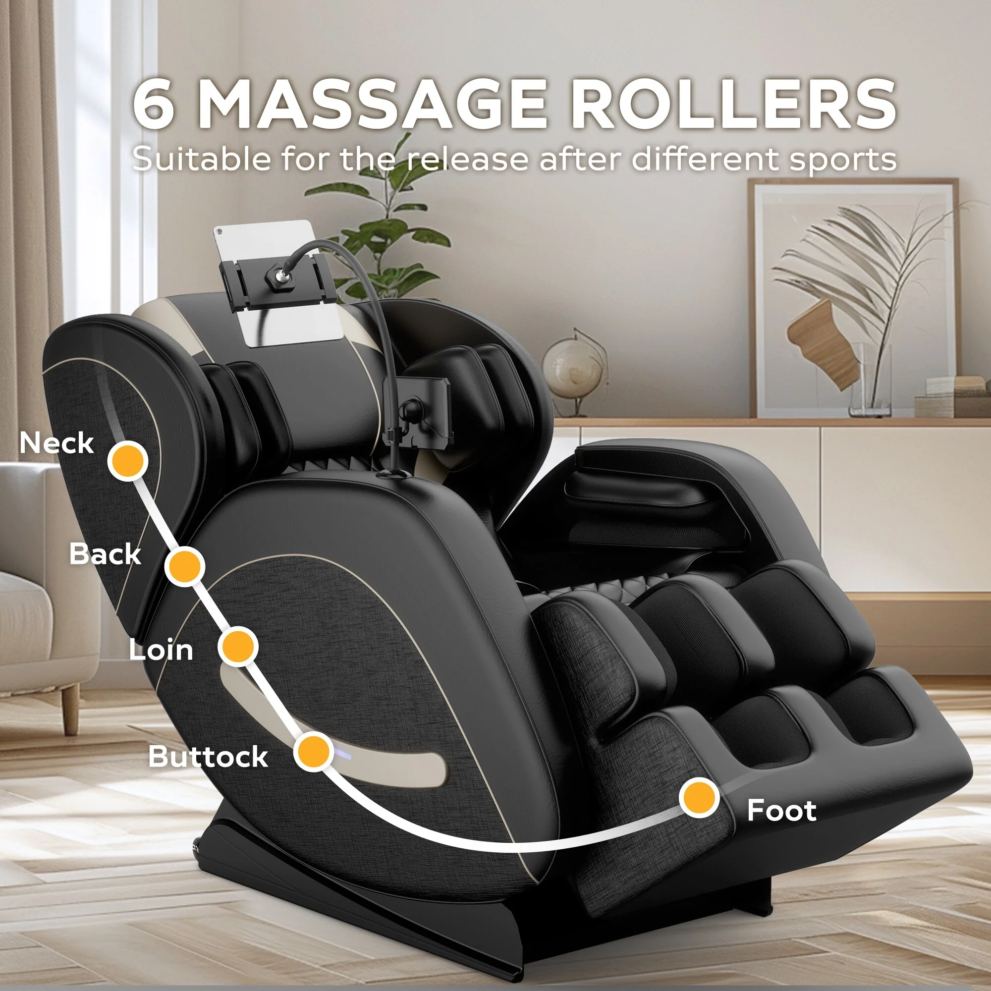 Massage Chair Recliner with Zero Gravity
