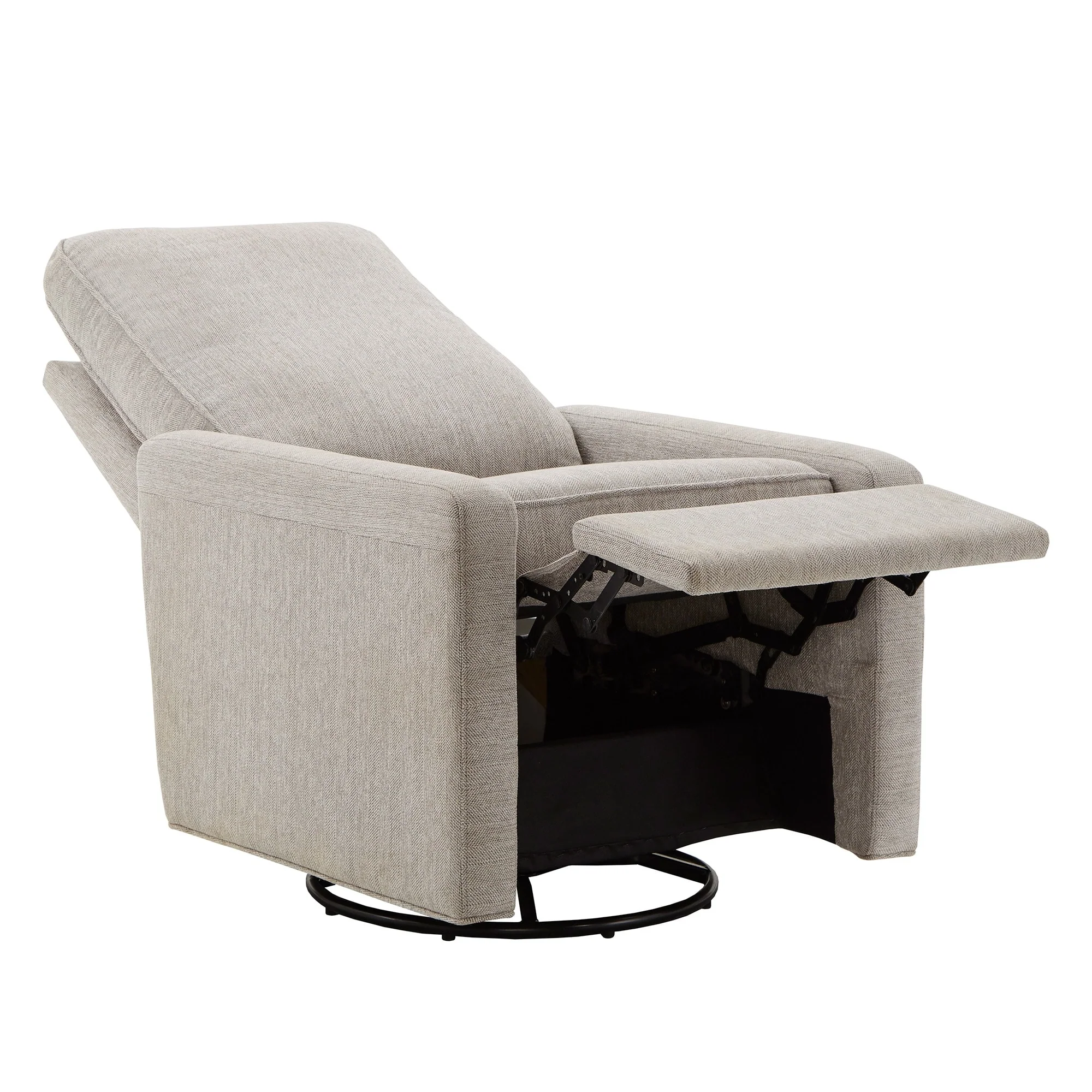 Cadeau Push Back Swivel Recliner Chair by iNSPIRE Q Modern