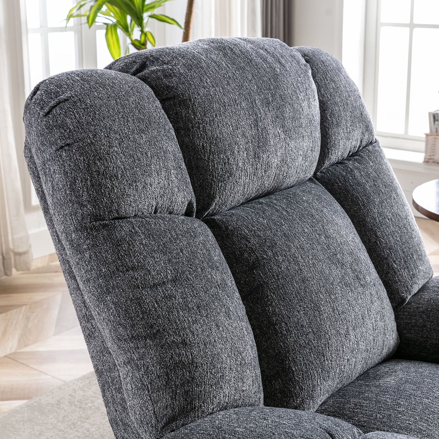 Chenille Power Standard Recliner Chair