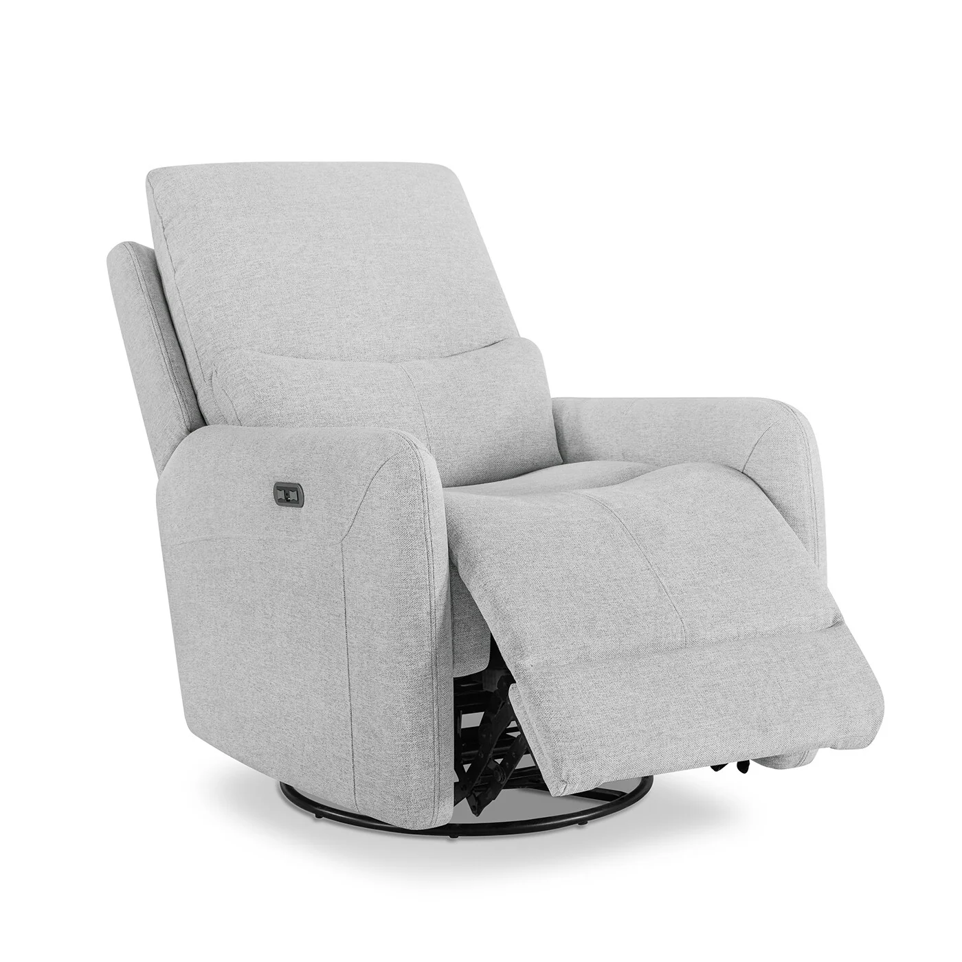30 Power Recliner 360-degree Swivel Arm Chair Faux Leather