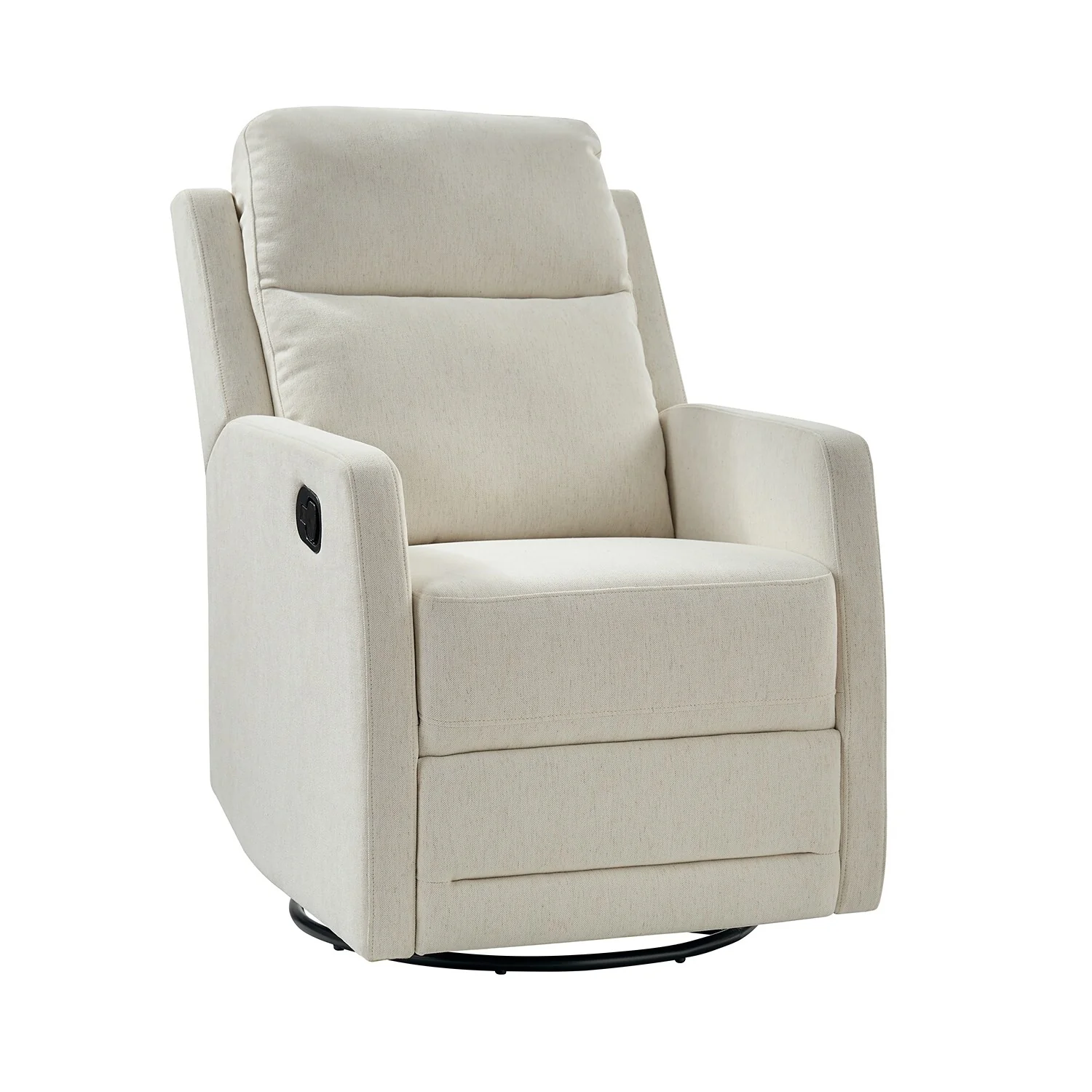 Diana Modern Polyester 360-degree Swivel Rocker Recliner by HULALA HOME